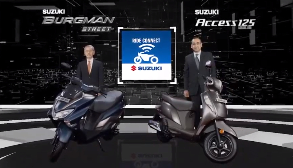 Suzuki Access 125, Burgman Street get Bluetooth-compatible clusters Suzuki Access 125, Burgman Street get Bluetooth-compatible clusters
