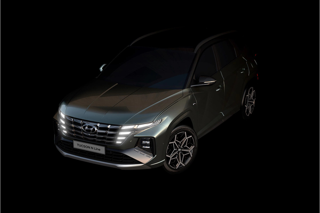 Hyundai teases the Tucson N Line Hyundai teases the Tucson N Line