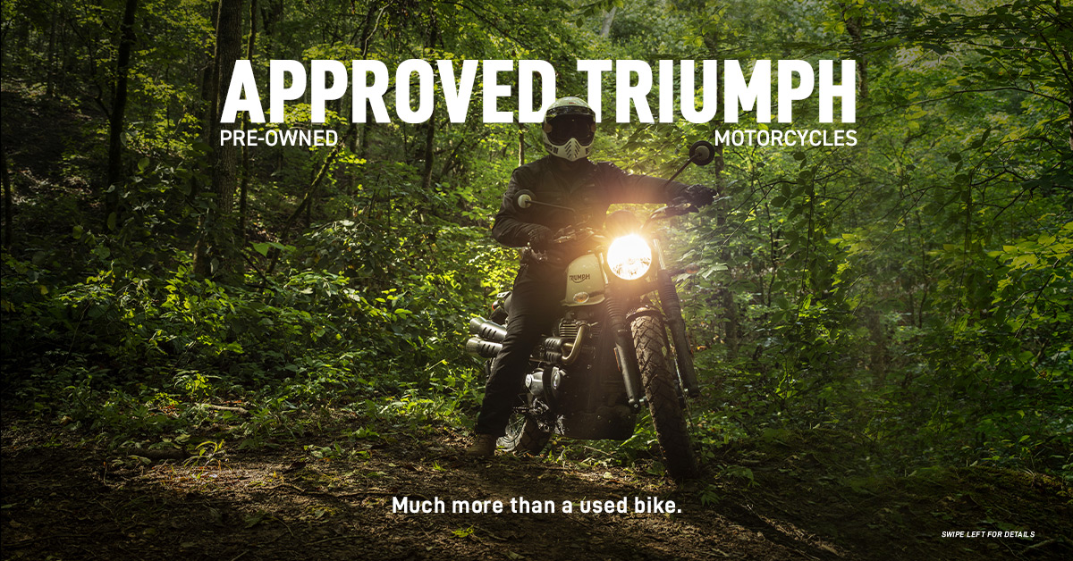 Triumph launches ‘Approved Triumph’ pre-owned motorcycles in India Triumph launches ‘Approved Triumph’ pre-owned motorcycles in India