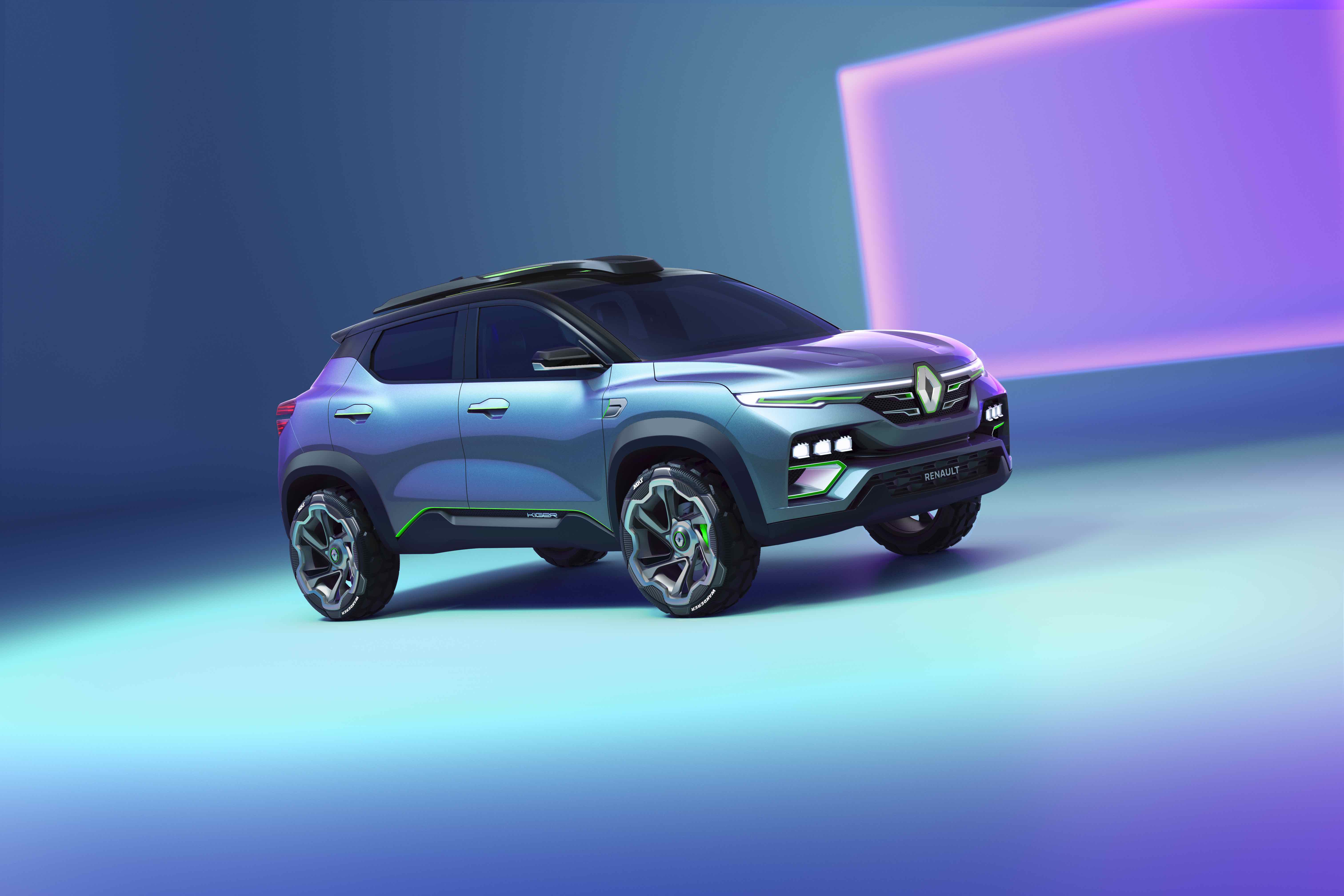 Renault Kiger compact SUV previewed Renault Kiger compact SUV previewed