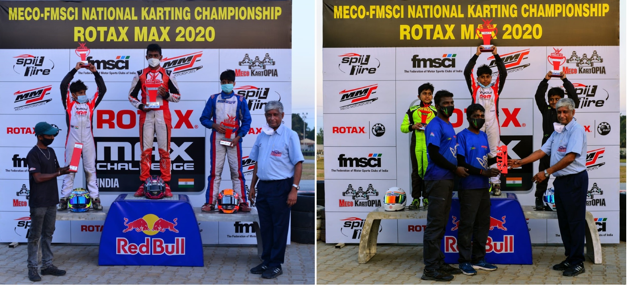 Ishaan Madesh and Rishon Rajeev score a double each in Micro and Junior Max classes Ishaan Madesh and Rishon Rajeev score a double each in Micro and Junior Max classes