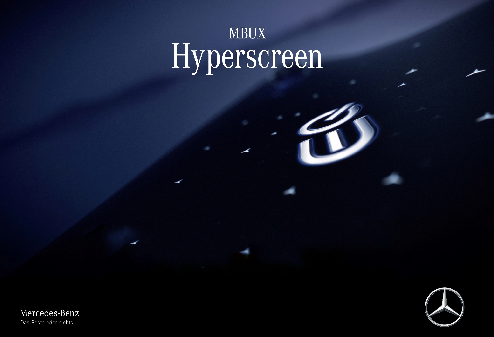 Mercedes-Benz to unveil the MBUX Hyperscreen on January 7 Mercedes-Benz to unveil the MBUX Hyperscreen on January 7