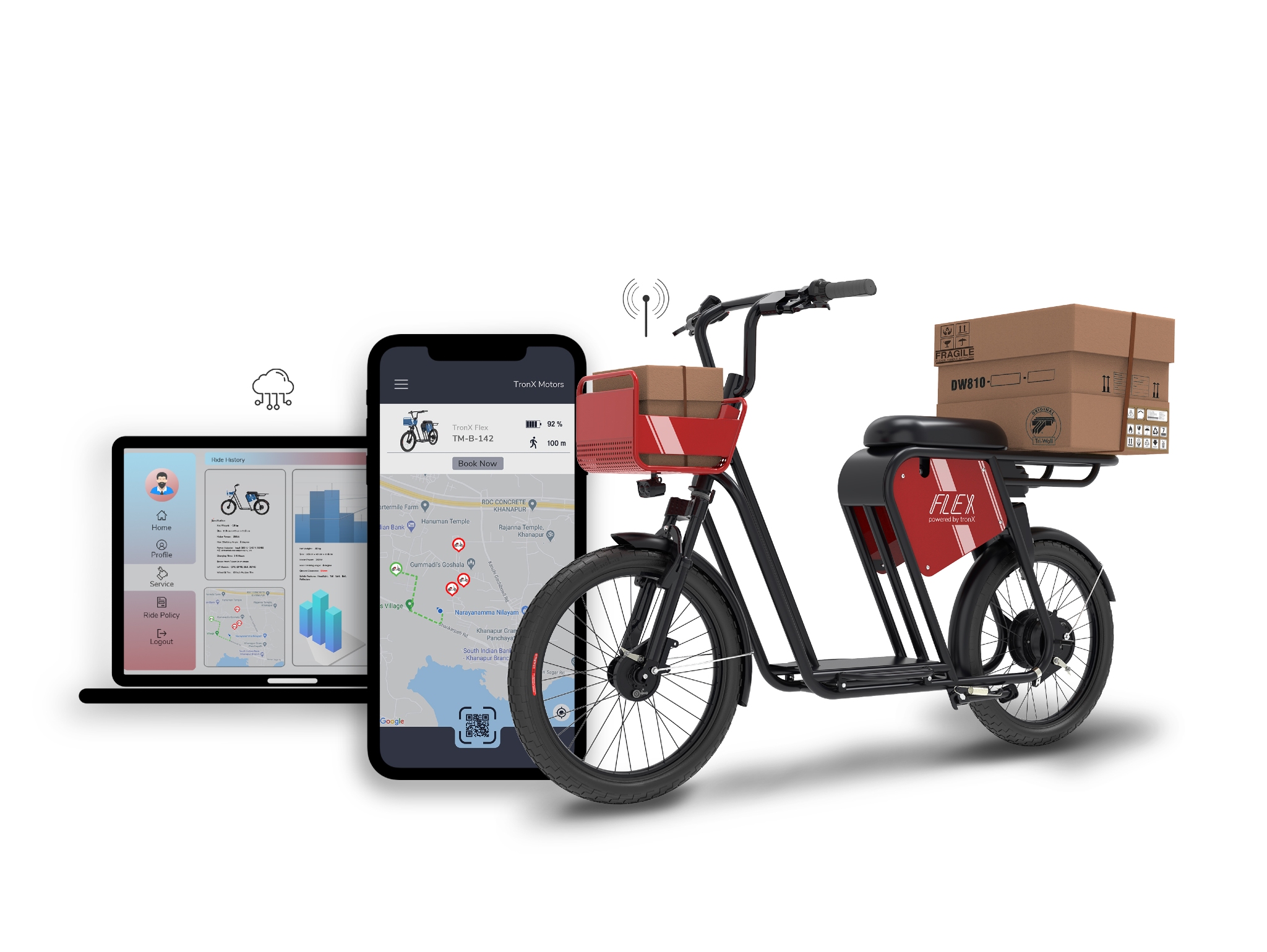 Smartron launches tbike flex electric cargo bike Smartron launches tbike flex electric cargo bike