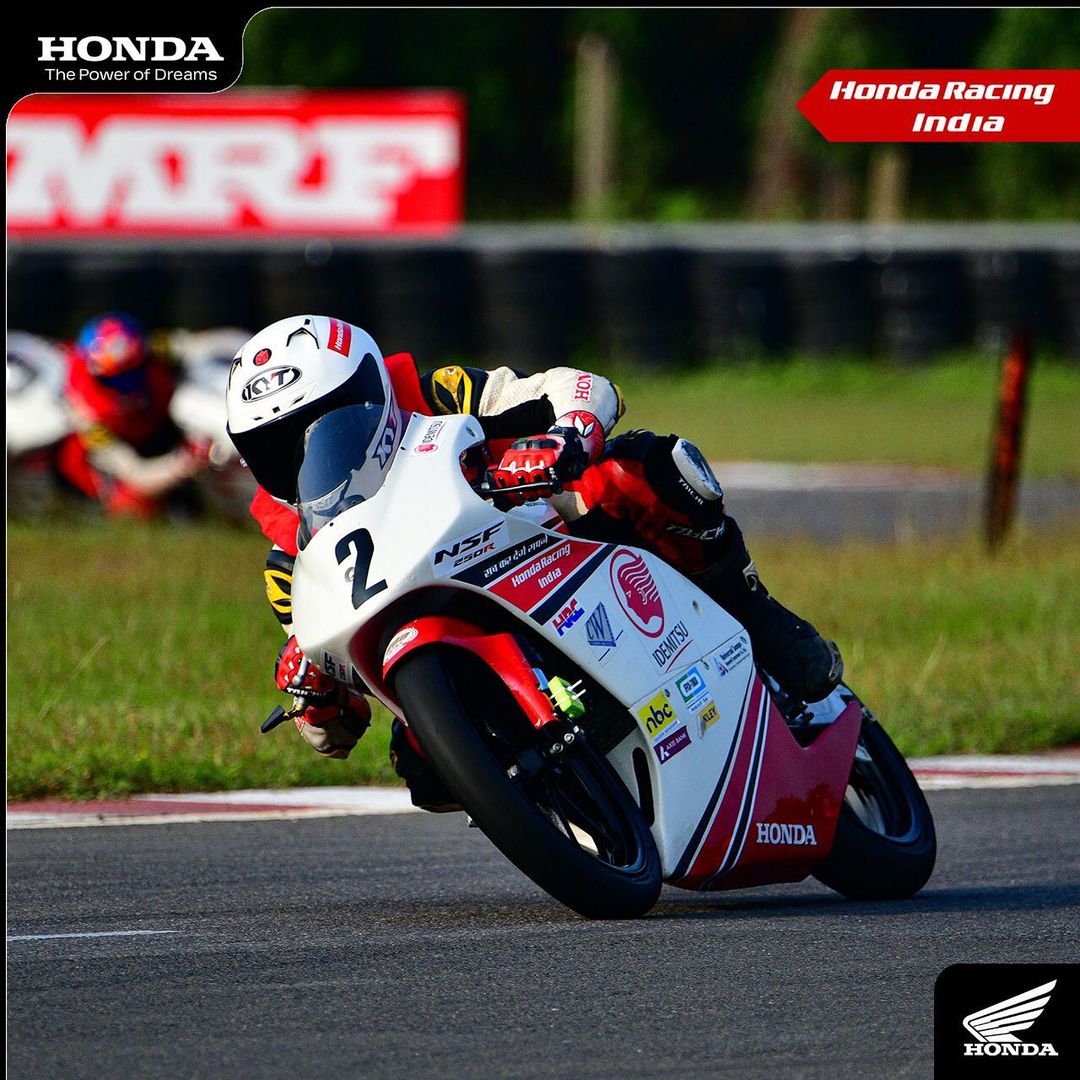 Pune lad Sarthak Chavan wins 2020 Idemitsu Honda India Talent Cup Pune lad Sarthak Chavan wins 2020 Idemitsu Honda India Talent Cup