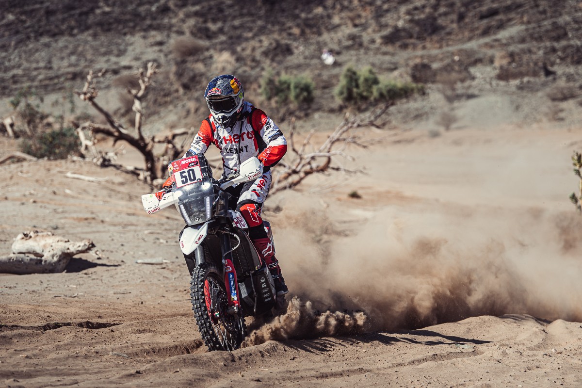 Hero MotoSports Team Rally finishes Stage 1 of 2021 Dakar Rally on a sound note Hero MotoSports Team Rally finishes Stage 1 of 2021 Dakar Rally on a sound note