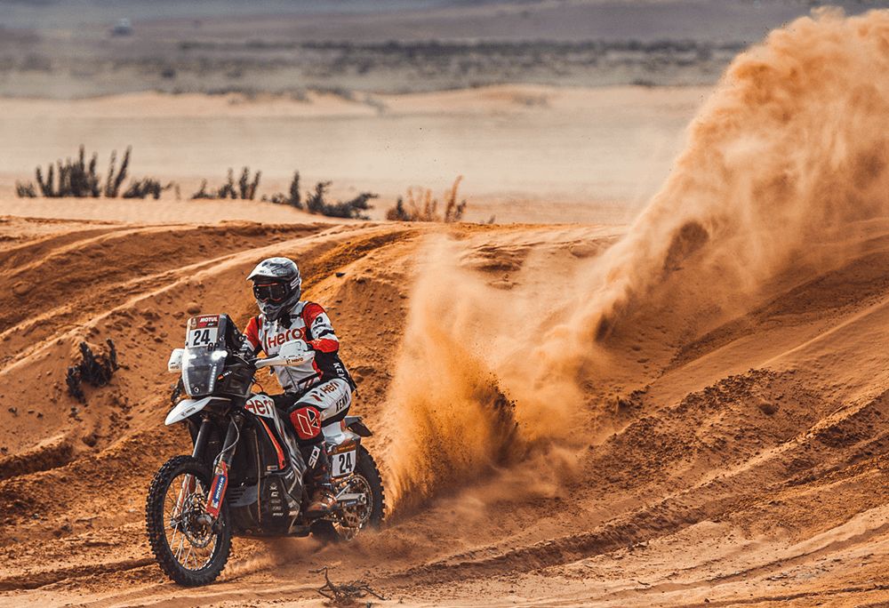 Dakar 2021 Stage 7 | JRod continues to shine for Hero MotoSports Team Rally with a P8 finish Dakar 2021 Stage 7 | JRod continues to shine for Hero MotoSports Team Rally with a P8 finish