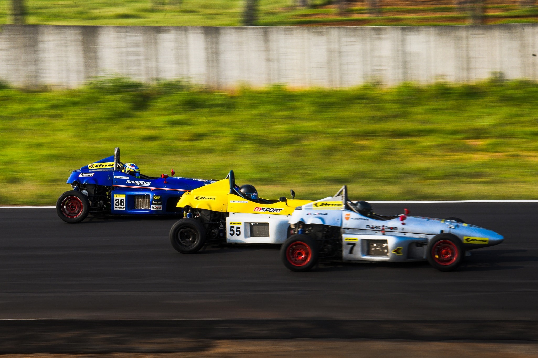 Sandeep Kumar and Amir Sayed dominate at the 2021 JK National Racing Championship Sandeep Kumar and Amir Sayed dominate at the 2021 JK National Racing Championship