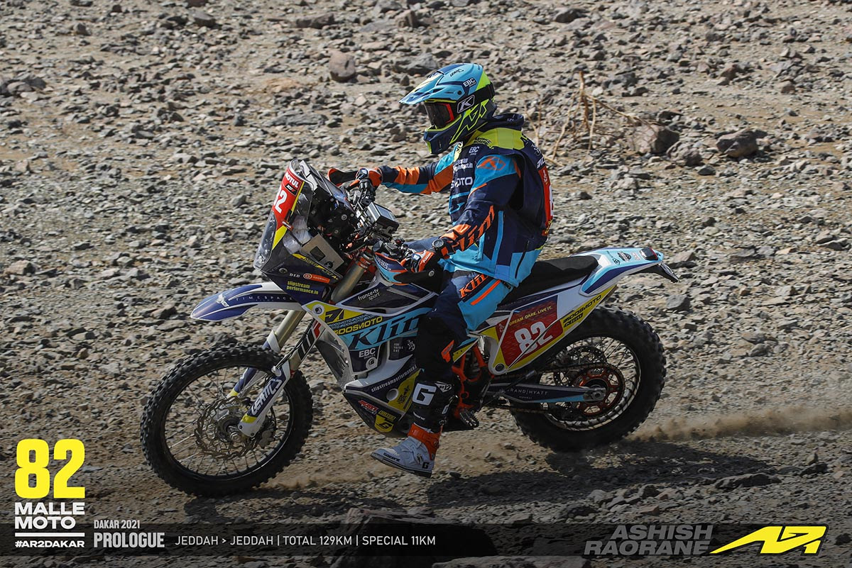 Ashish Raorane at Dakar 2021: Scrutineering, Prologue and Stage 1 Ashish Raorane at Dakar 2021: Scrutineering, Prologue and Stage 1