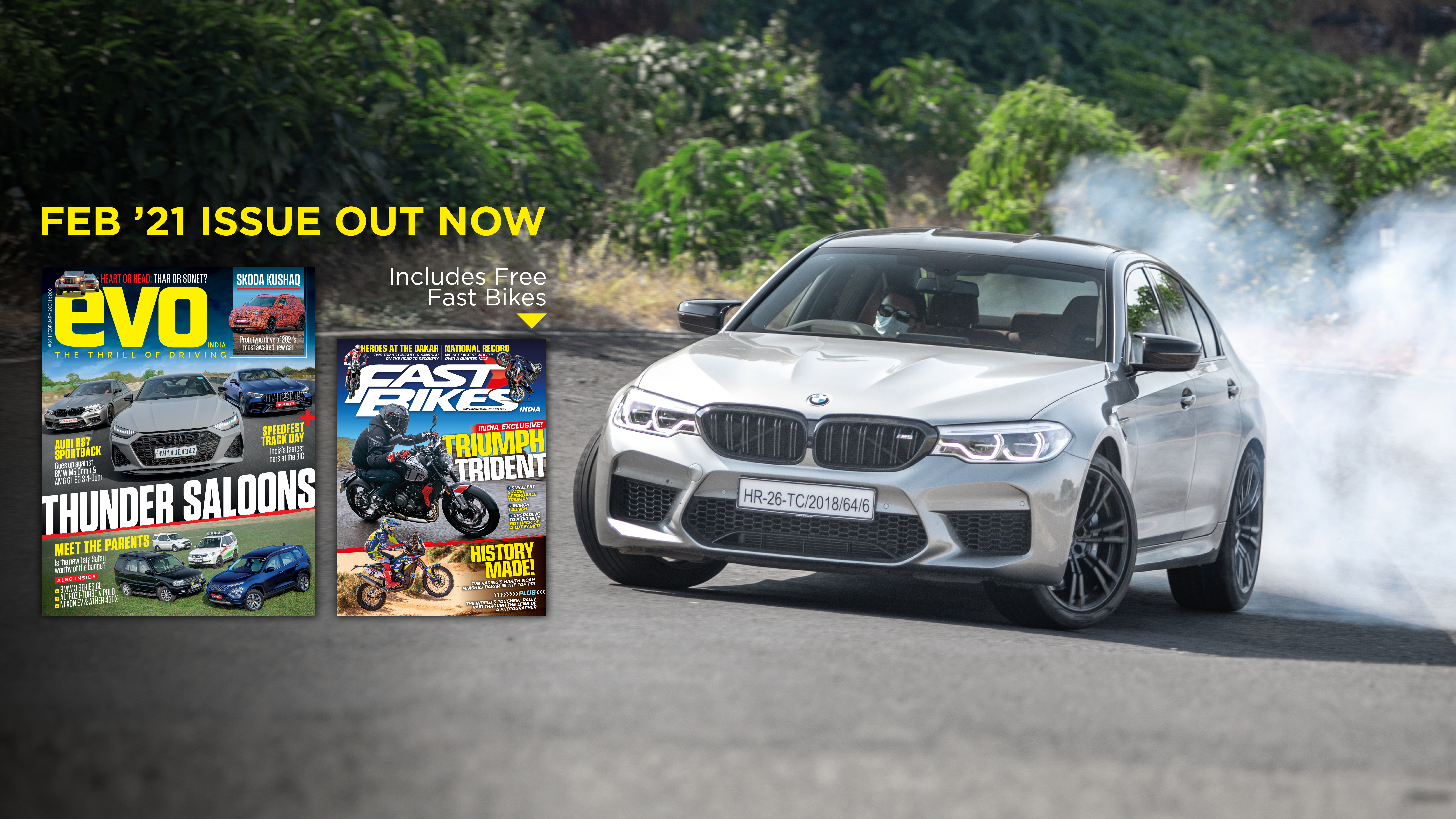 600hp Super Sedans, Skoda Kushaq and new Tata Safari headline February 2021 issue of evo India 600hp Super Sedans, Skoda Kushaq and new Tata Safari headline February 2021 issue of evo India