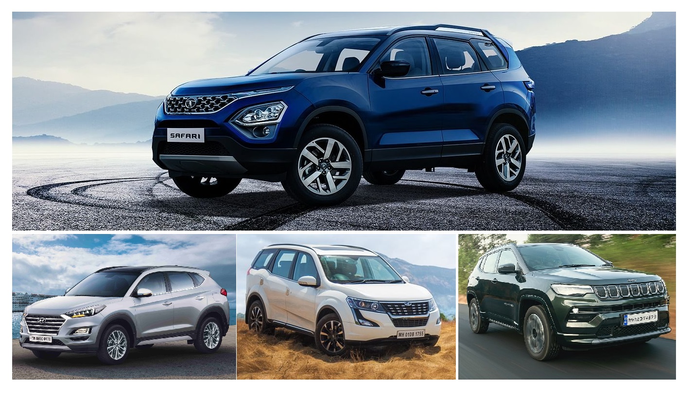 New Tata Safari v Jeep Compass, Mahindra XUV500, Hyundai Tucson: Price comparison New Tata Safari v Jeep Compass, Mahindra XUV500, Hyundai Tucson: Price comparison