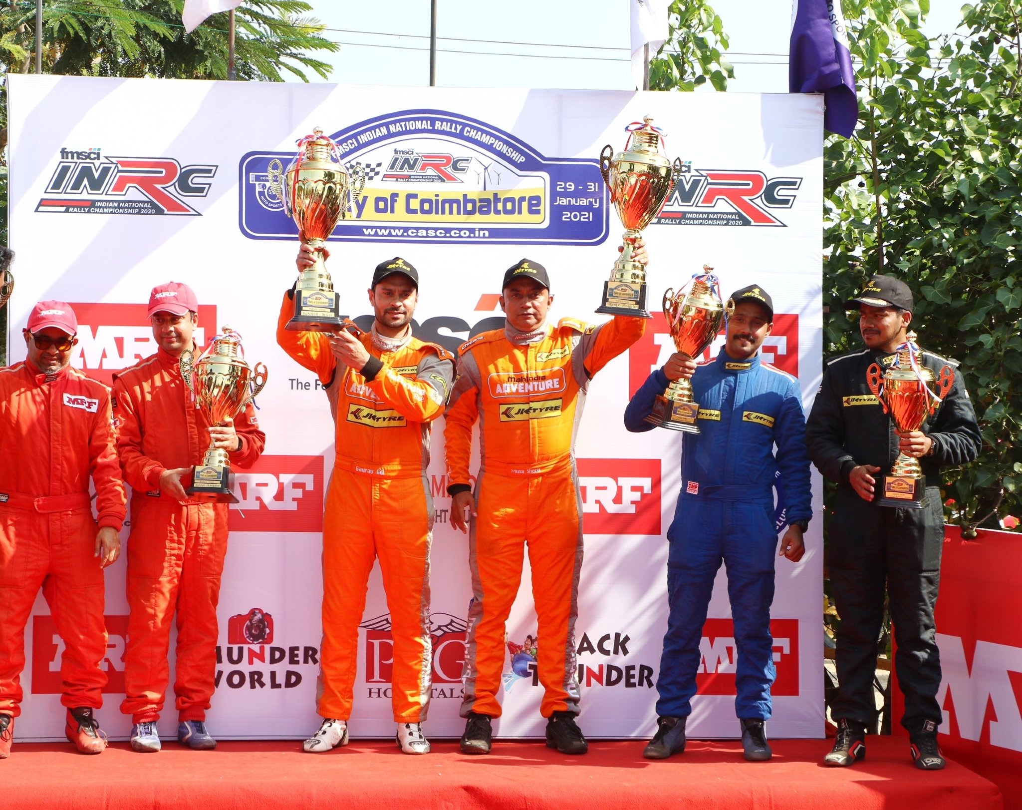 JK Tyre’s Gaurav Gill wins Rally of Coimbatore JK Tyre’s Gaurav Gill wins Rally of Coimbatore