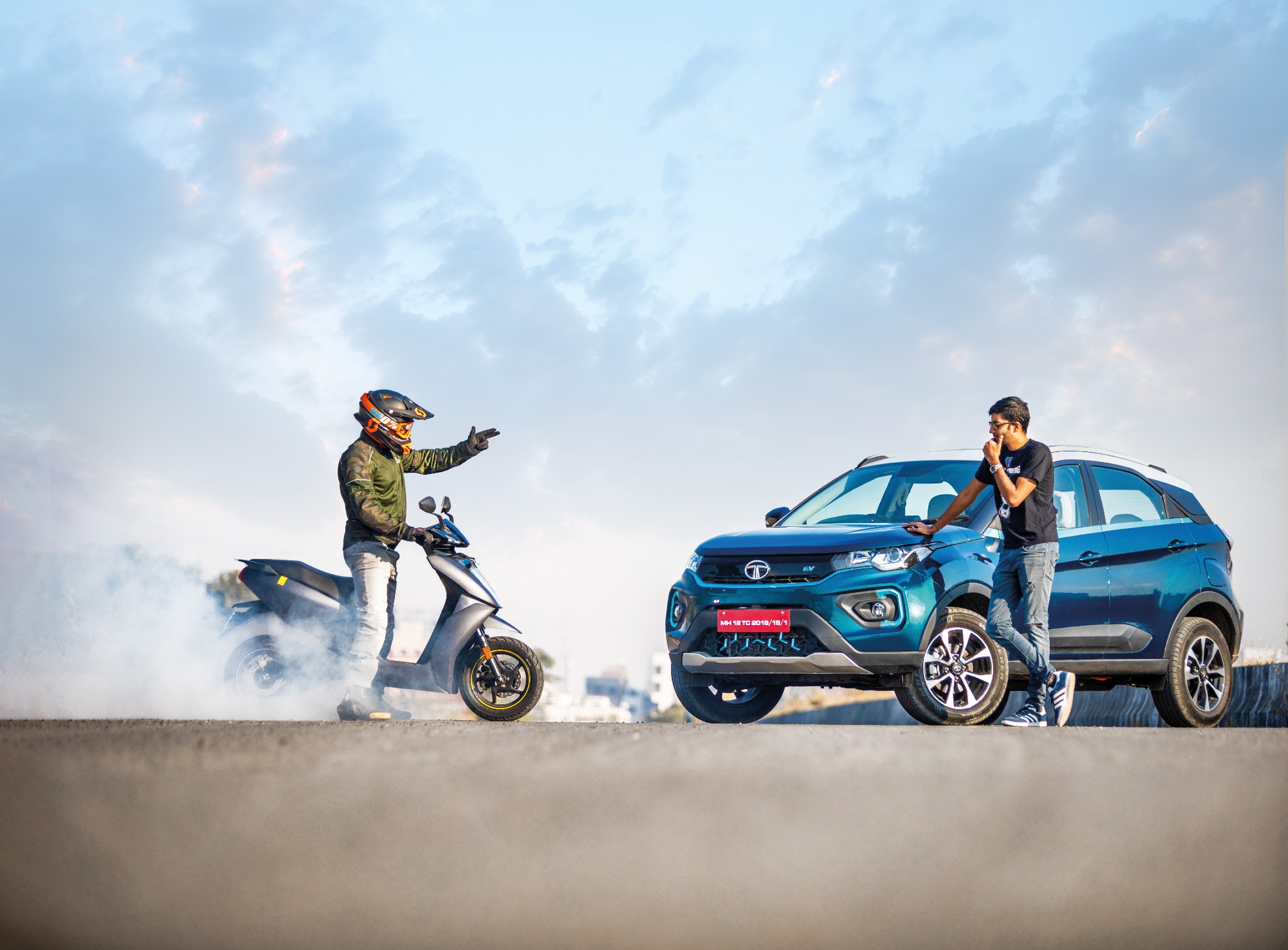 Made in India EVs | Tata Nexon EV and the Ather 450X Made in India EVs | Tata Nexon EV and the Ather 450X