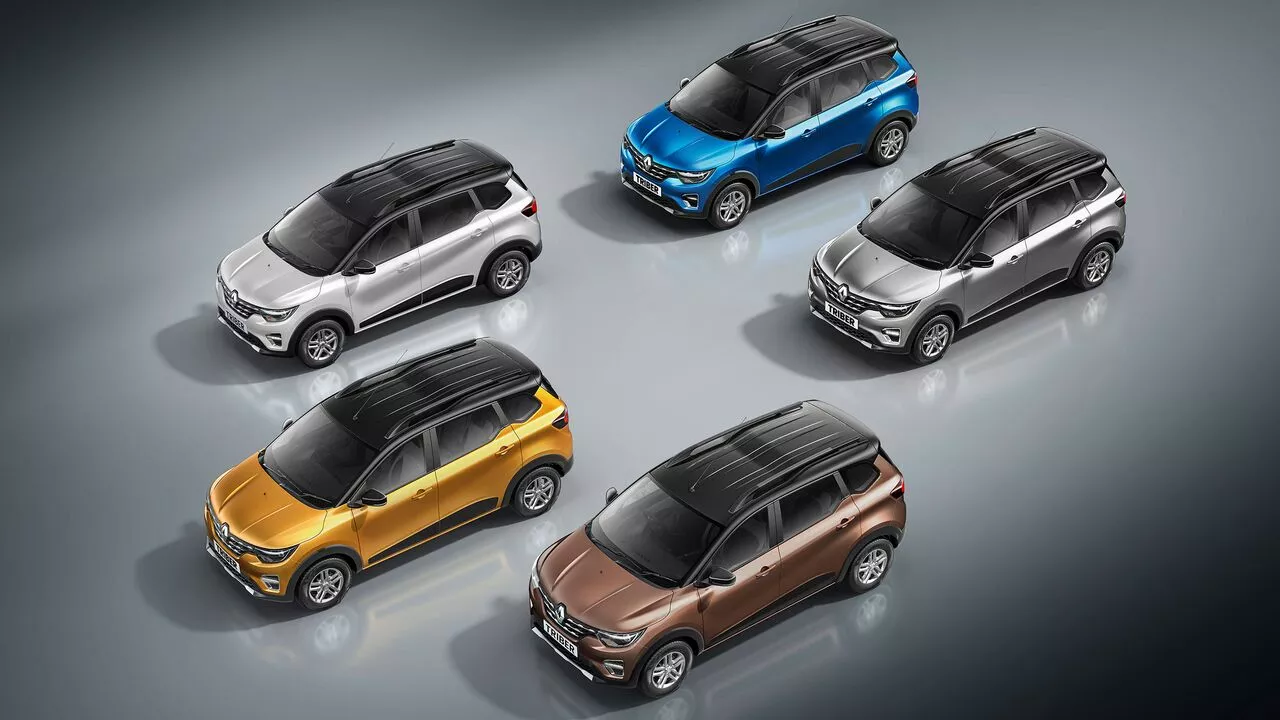 2021 Renault Triber launched with dual-tone colour option 2021 Renault Triber launched with dual-tone colour option