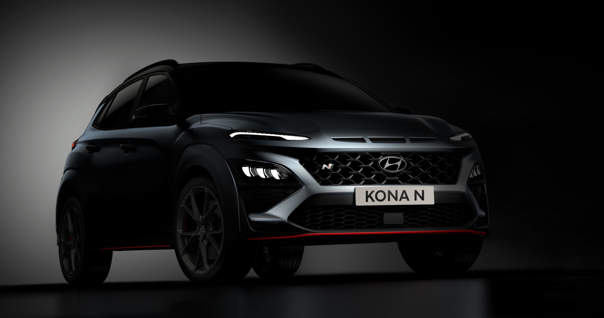 Hyundai teases Kona N performance SUV Hyundai teases Kona N performance SUV