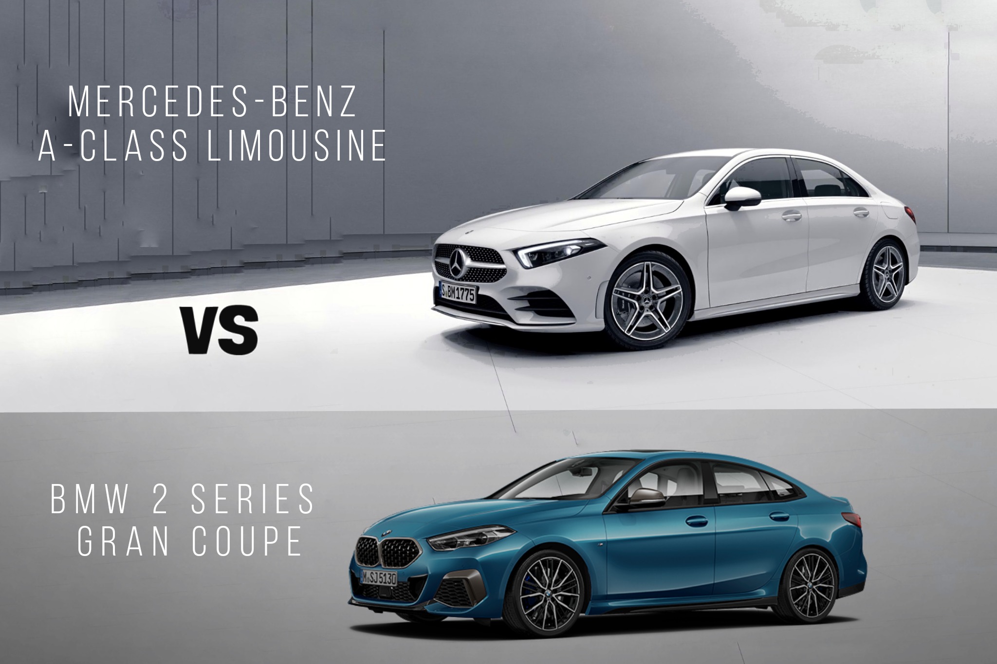 Mercedes-Benz A-Class Limousine vs BMW 2 Series Gran Coupe: Specification Comparison Mercedes-Benz A-Class Limousine vs BMW 2 Series Gran Coupe: Specification Comparison