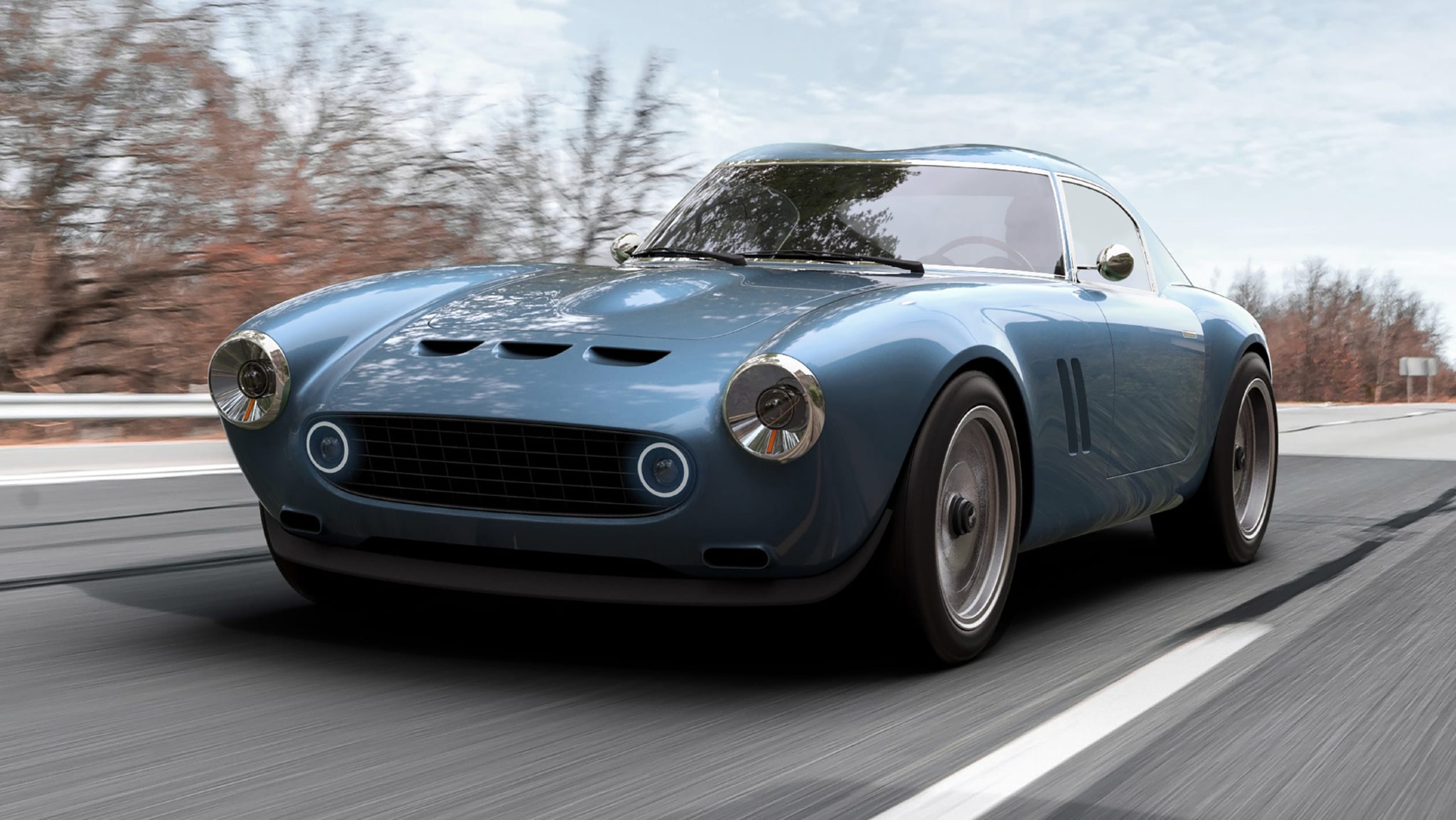 The GTO Engineering Squalo is a sub-1000kg Ferrari 250 SWB recreation