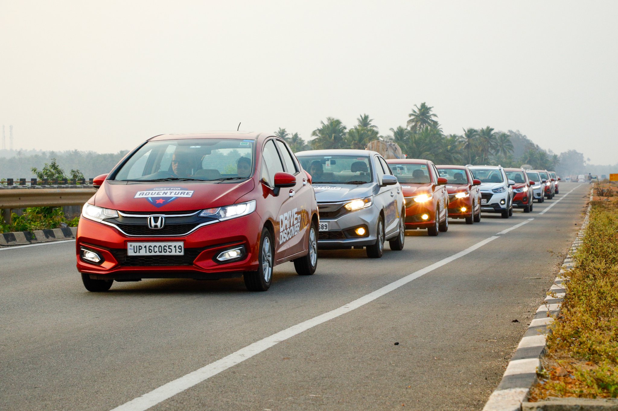 Drive to Discover X: Chasing adventure in a convoy of Honda cars in the south of India Drive to Discover X: Chasing adventure in a convoy of Honda cars in the south of India