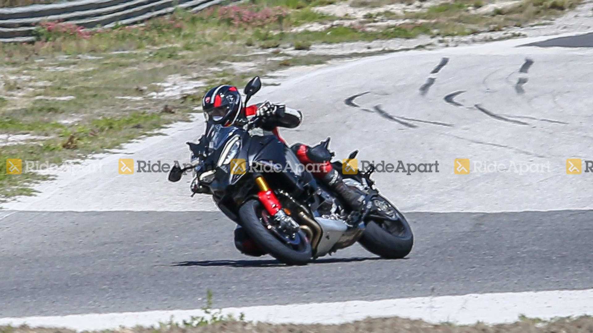 Ducati Multistrada V4 Pikes Peak spied testing