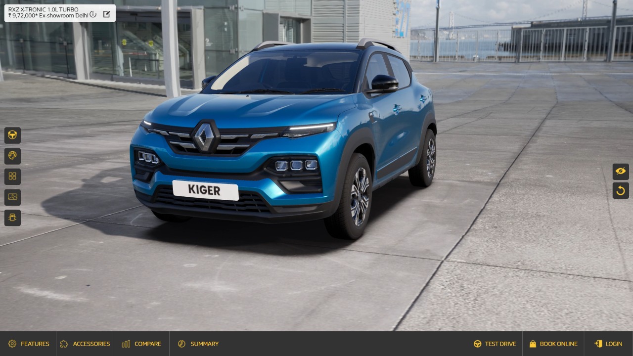 Renault Kiger Virtual Studio walkthrough