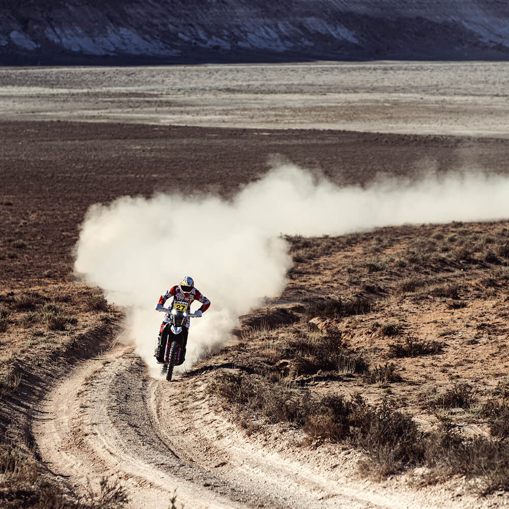 Hero MotoSports Team Rally improves in Stage 3 of Rally Kazakhstan 2021 Hero MotoSports Team Rally improves in Stage 3 of Rally Kazakhstan 2021
