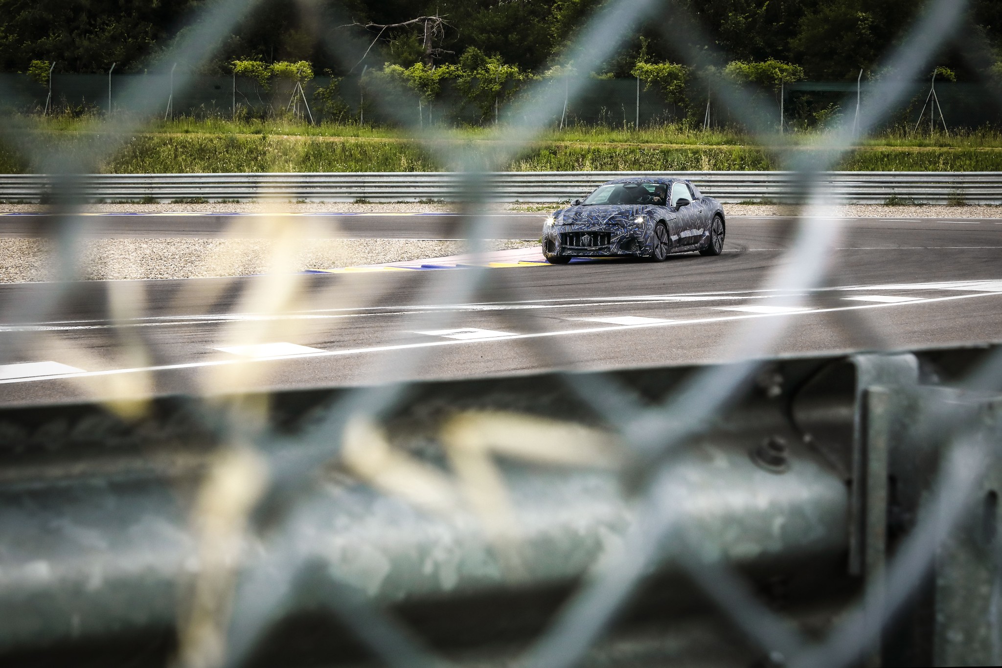 Next gen Maserati GranTurismo prototype teased Next gen Maserati GranTurismo prototype teased