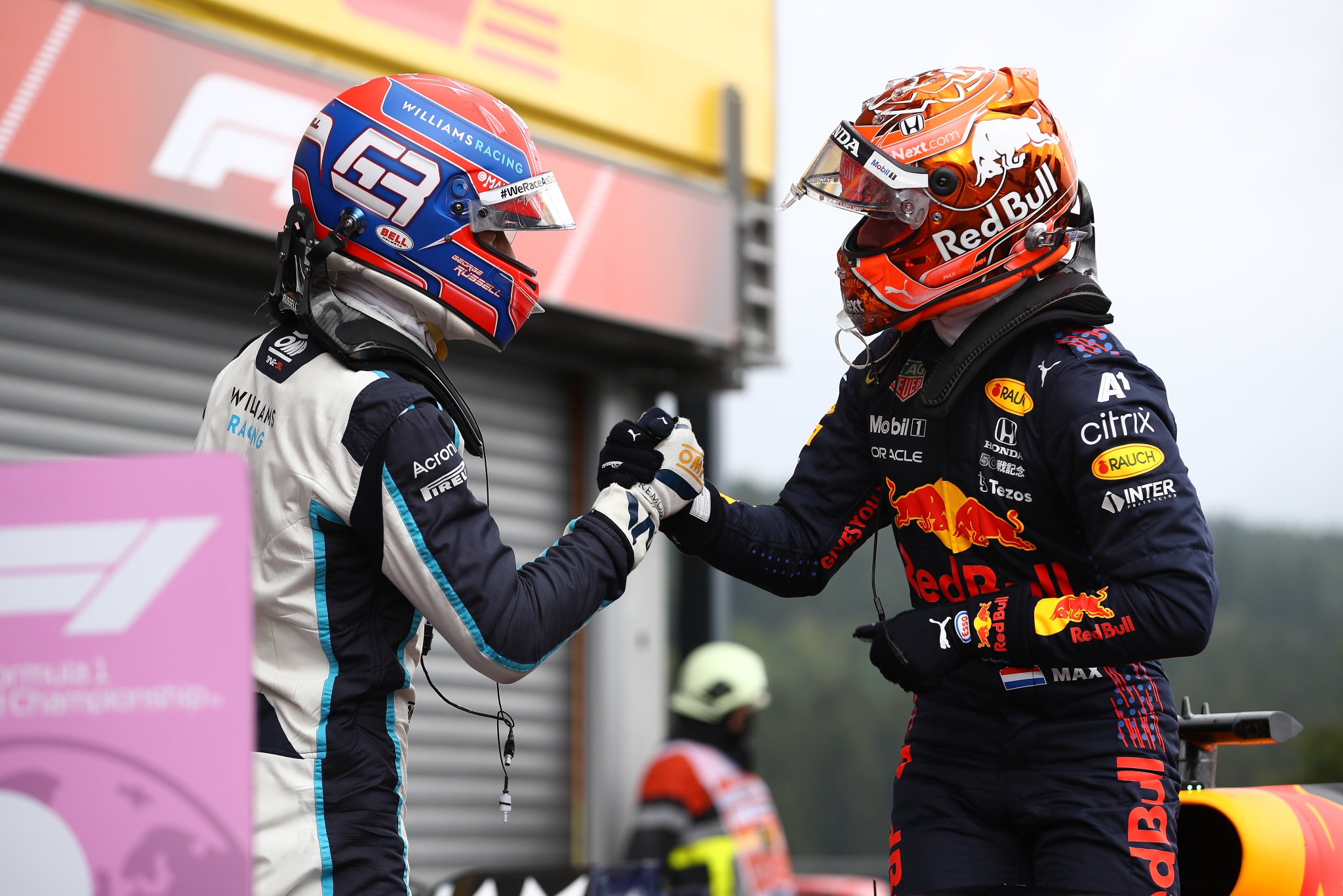 George Russell bags second in a wet qualifying session at the 2021 Belgian GP George Russell bags second in a wet qualifying session at the 2021 Belgian GP