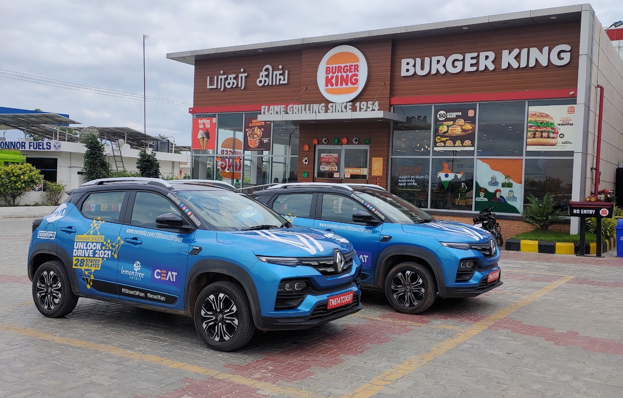 Royal treatment in Karnataka #28States28Plates drive goes to Bengaluru Royal treatment in Karnataka #28States28Plates drive goes to Bengaluru