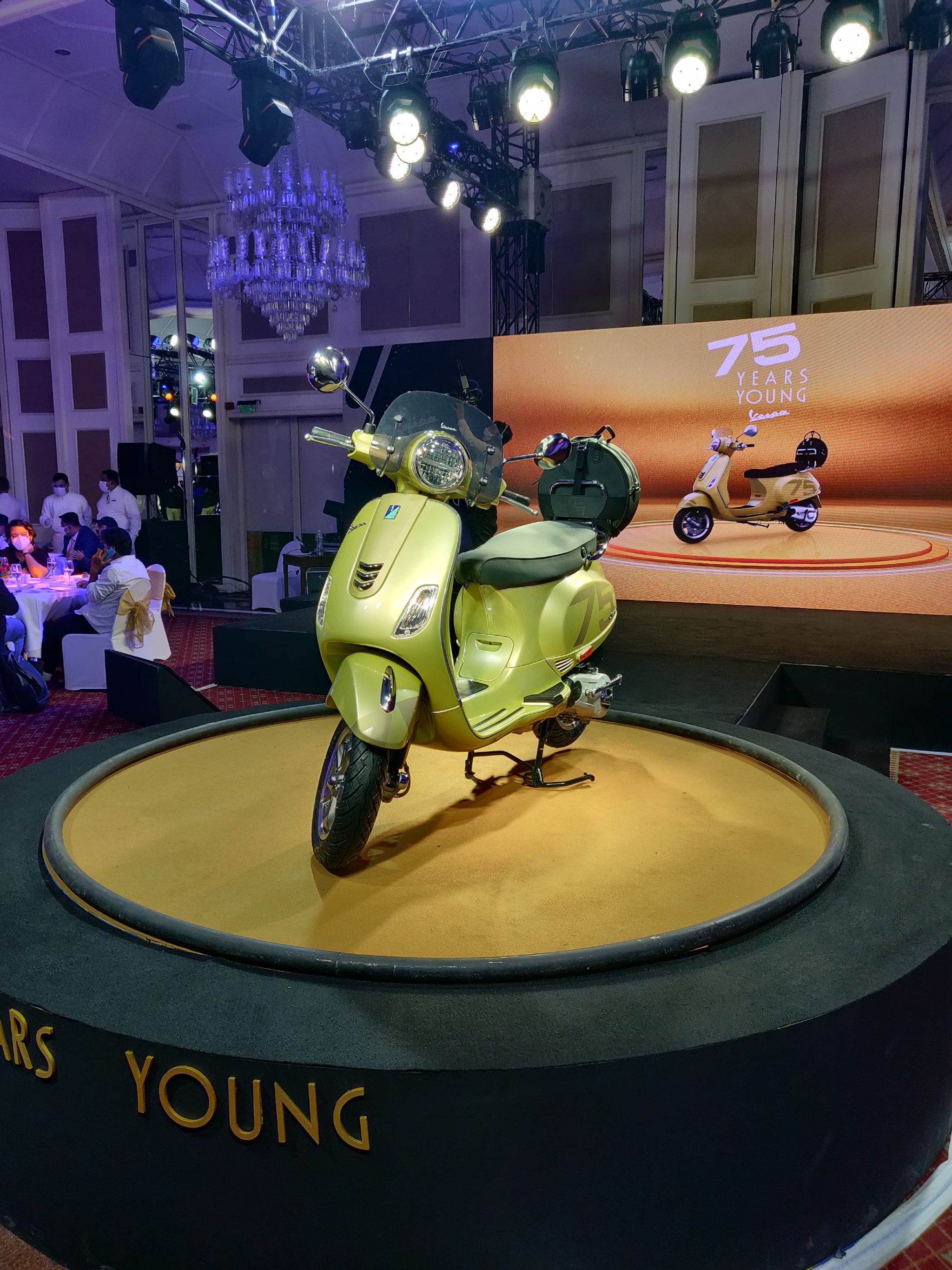 Limited edition Vespa launched in India on its 75th anniversary
