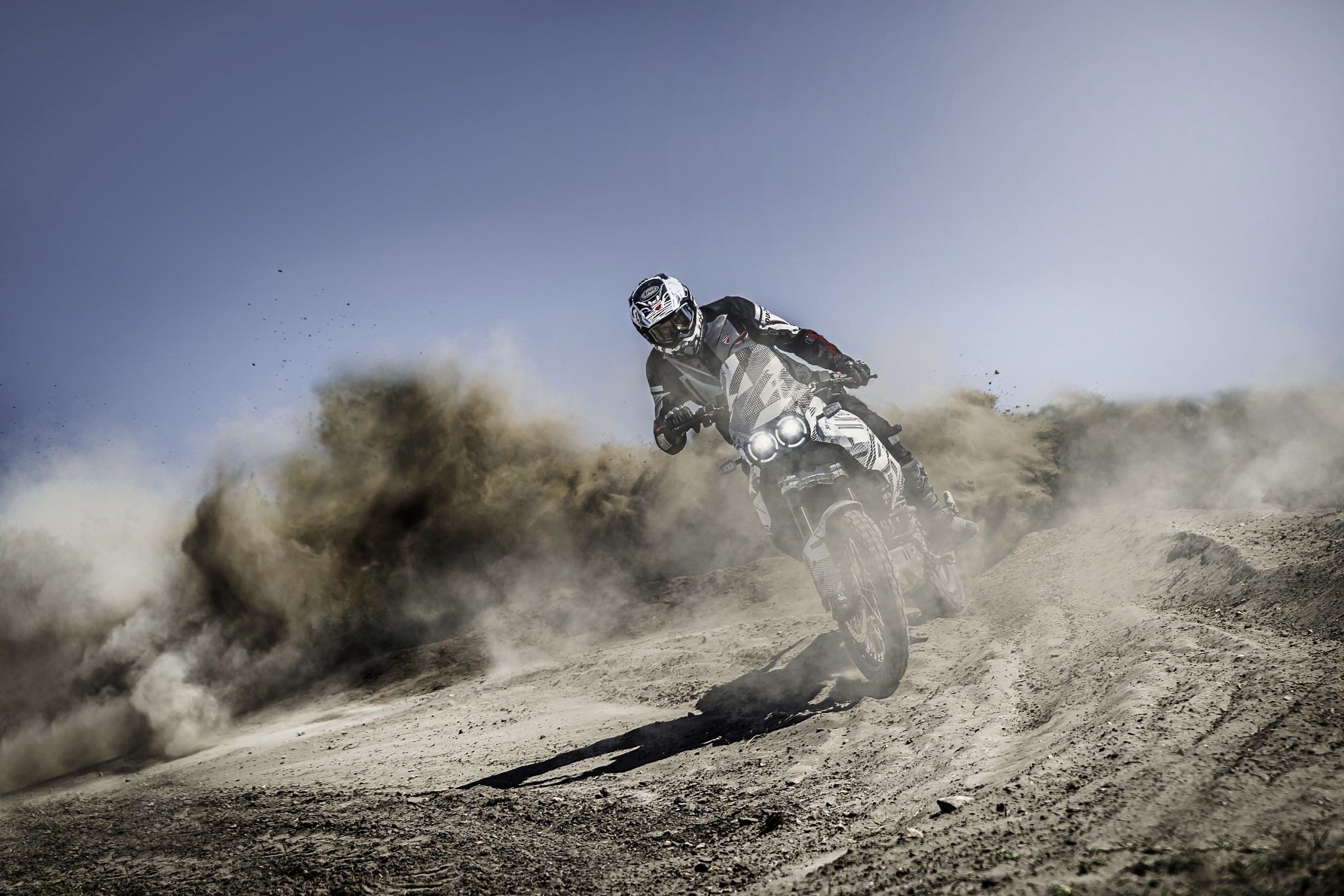 New Ducati DesertX teased New Ducati DesertX teased