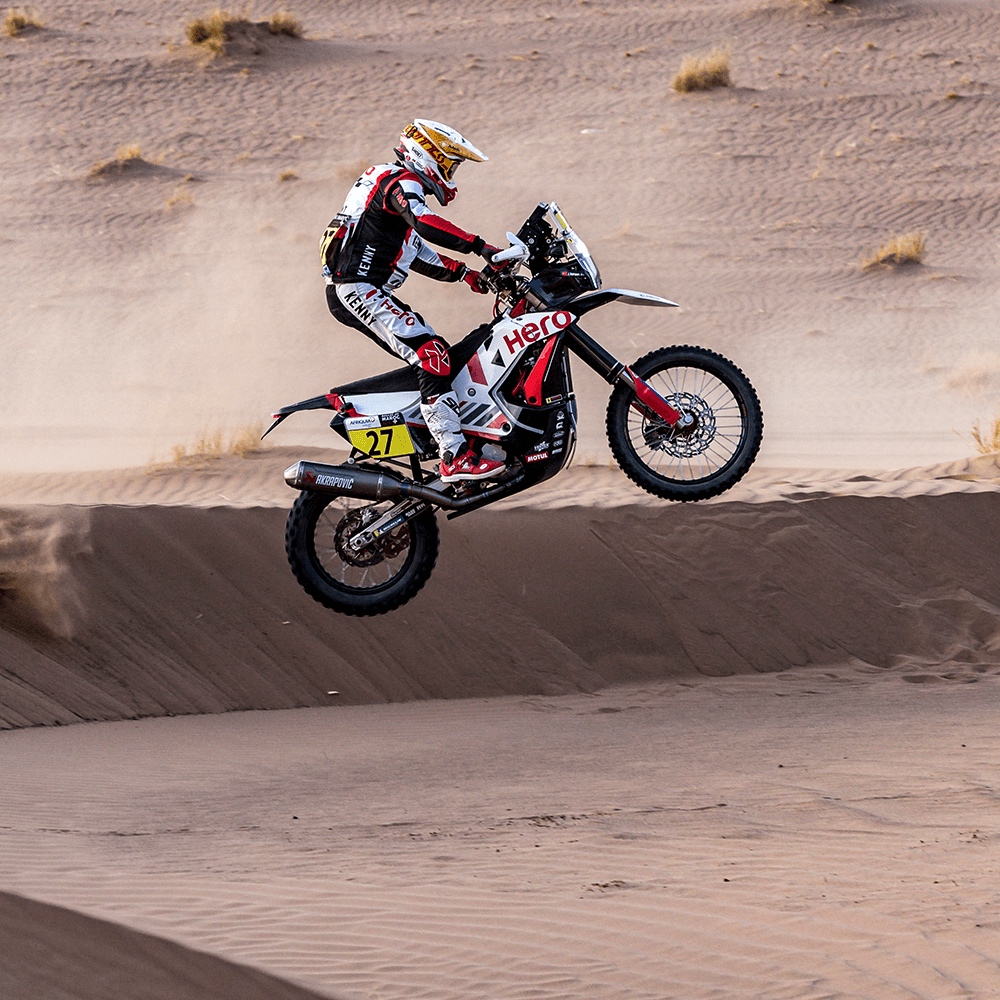 Hero MotoSports completes 2021 Rallye Du Maroc with a top 10 finish