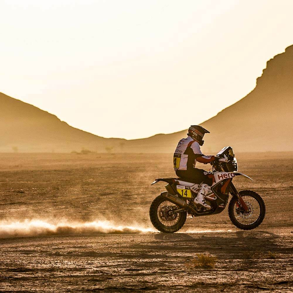 Technical problems hit Hero MotoSports at 2021 Rallye Du Maroc Technical problems hit Hero MotoSports at 2021 Rallye Du Maroc