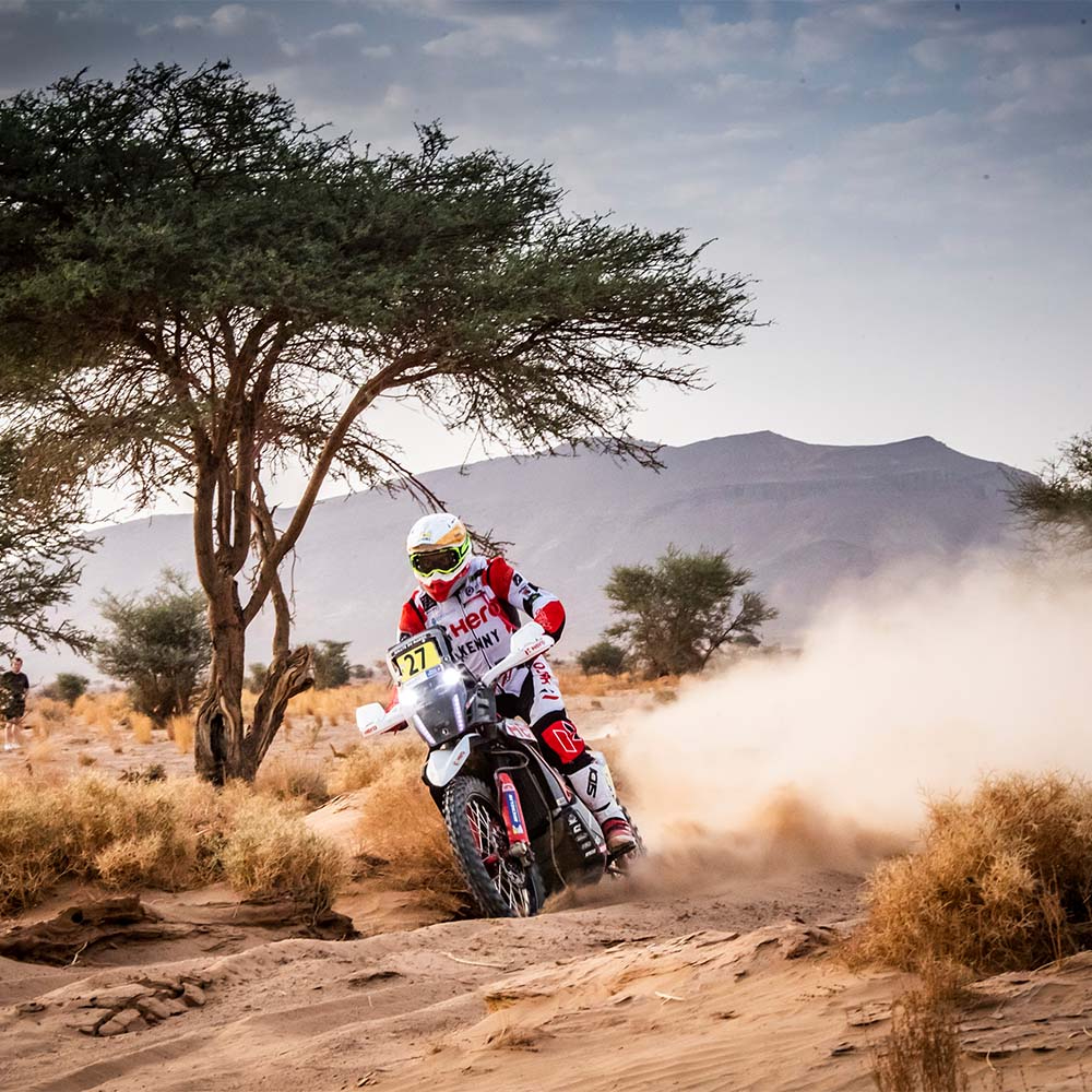 J-Rod climbs to top five in Stage 4 for Hero MotoSports | 2021 Rallye Du Maroc Rundown J-Rod climbs to top five in Stage 4 for Hero MotoSports | 2021 Rallye Du Maroc Rundown