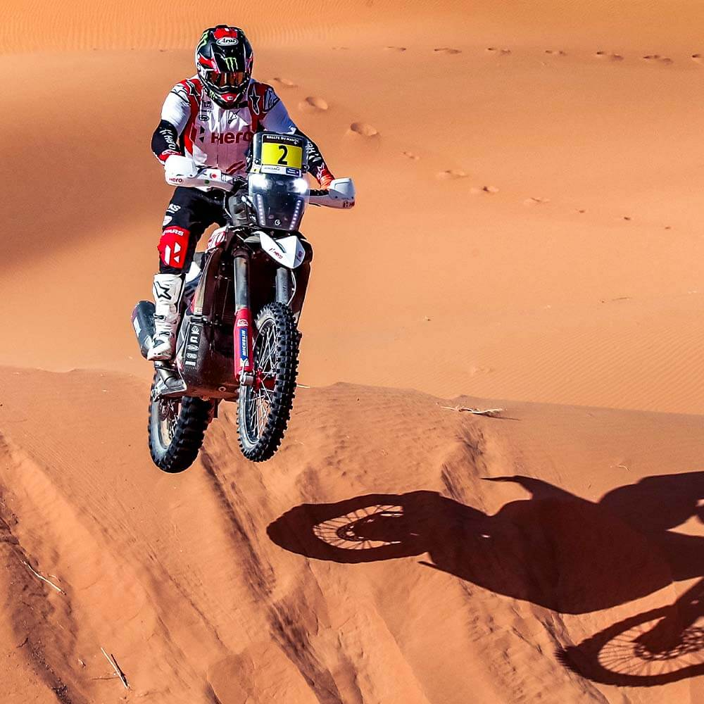 Technical issues hit Hero MotoSports 2021 Rallye Du Maroc | Round 2 Rundown Technical issues hit Hero MotoSports 2021 Rallye Du Maroc | Round 2 Rundown