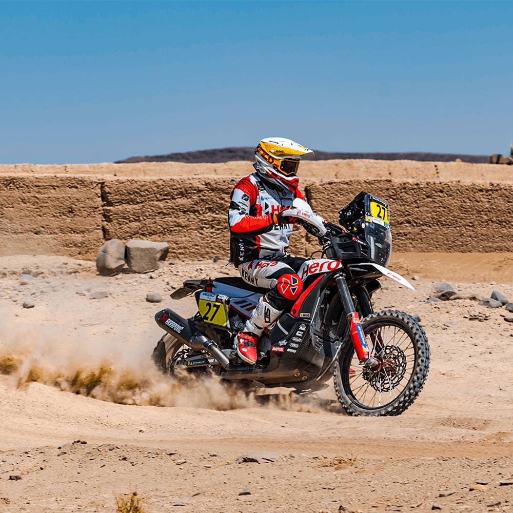 Hero MotoSports wins Prologue Stage at the 2021 Rallye Du Maroc Hero MotoSports wins Prologue Stage at the 2021 Rallye Du Maroc
