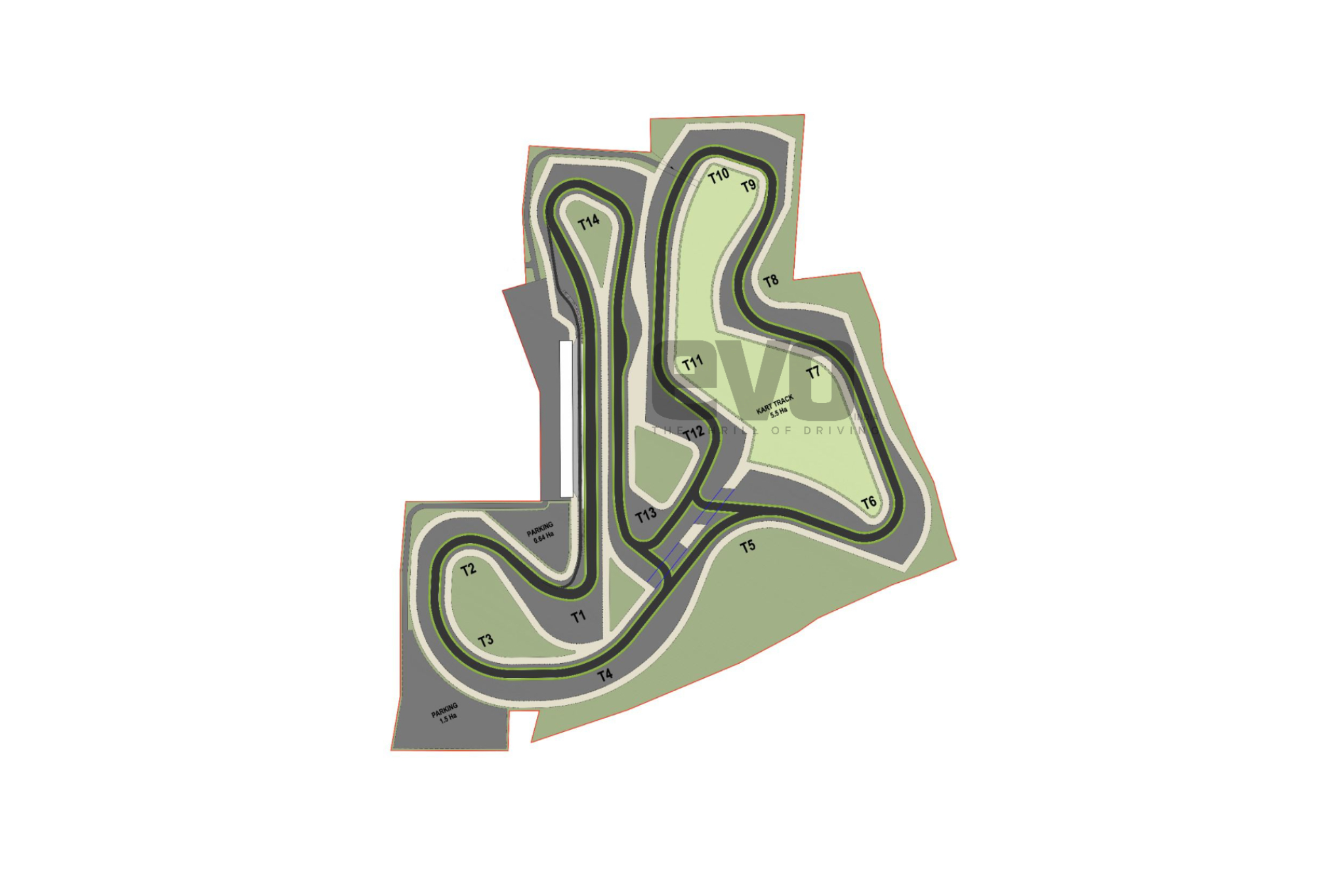 Track layout of new 3.8km FIA Grade 2 circuit in Coimbatore revealed Track layout of new 3.8km FIA Grade 2 circuit in Coimbatore revealed
