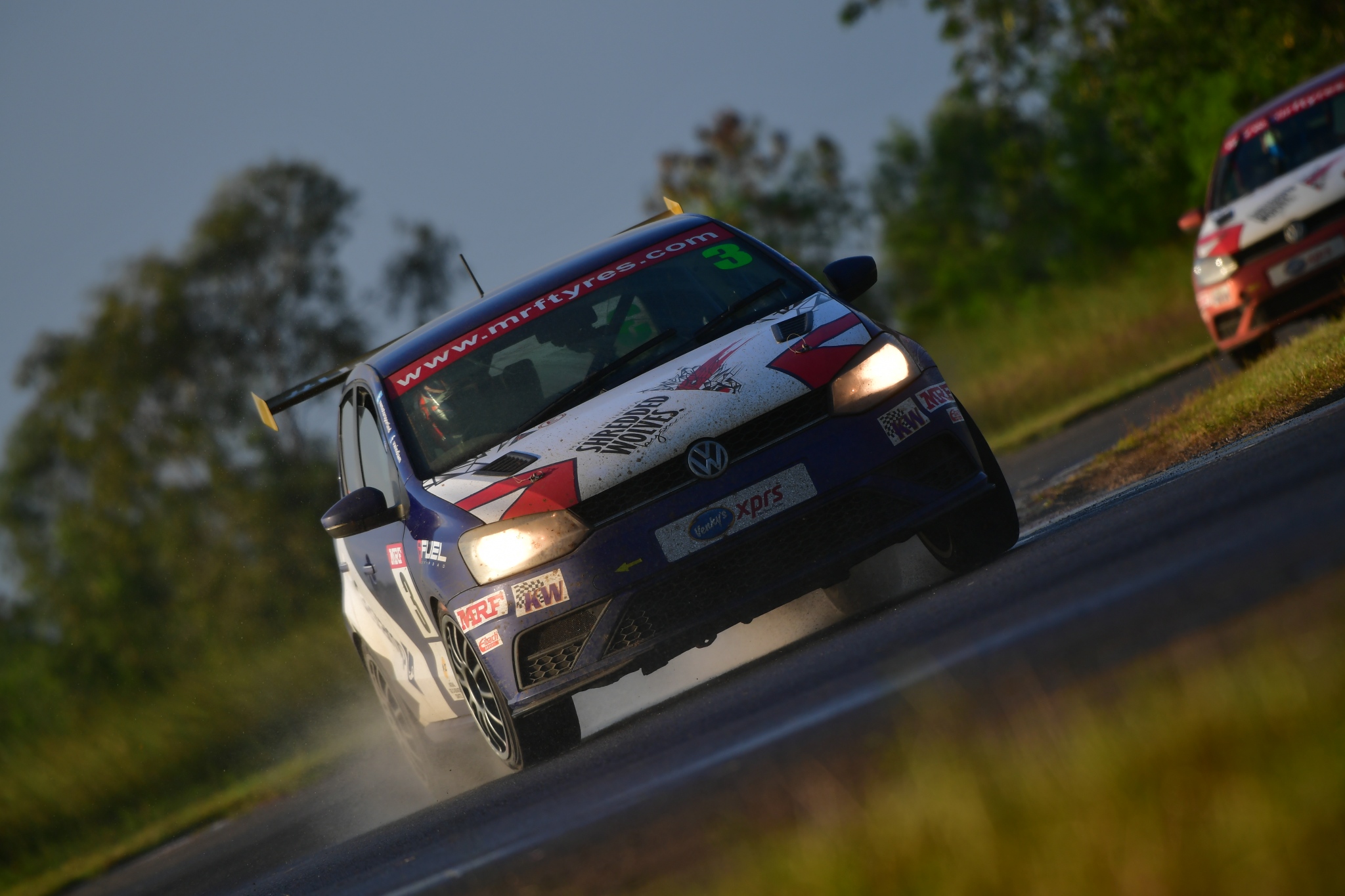 Sai Sanjay takes a dominant victory at Race 1 of Round 2 2021 VW Polo Championship