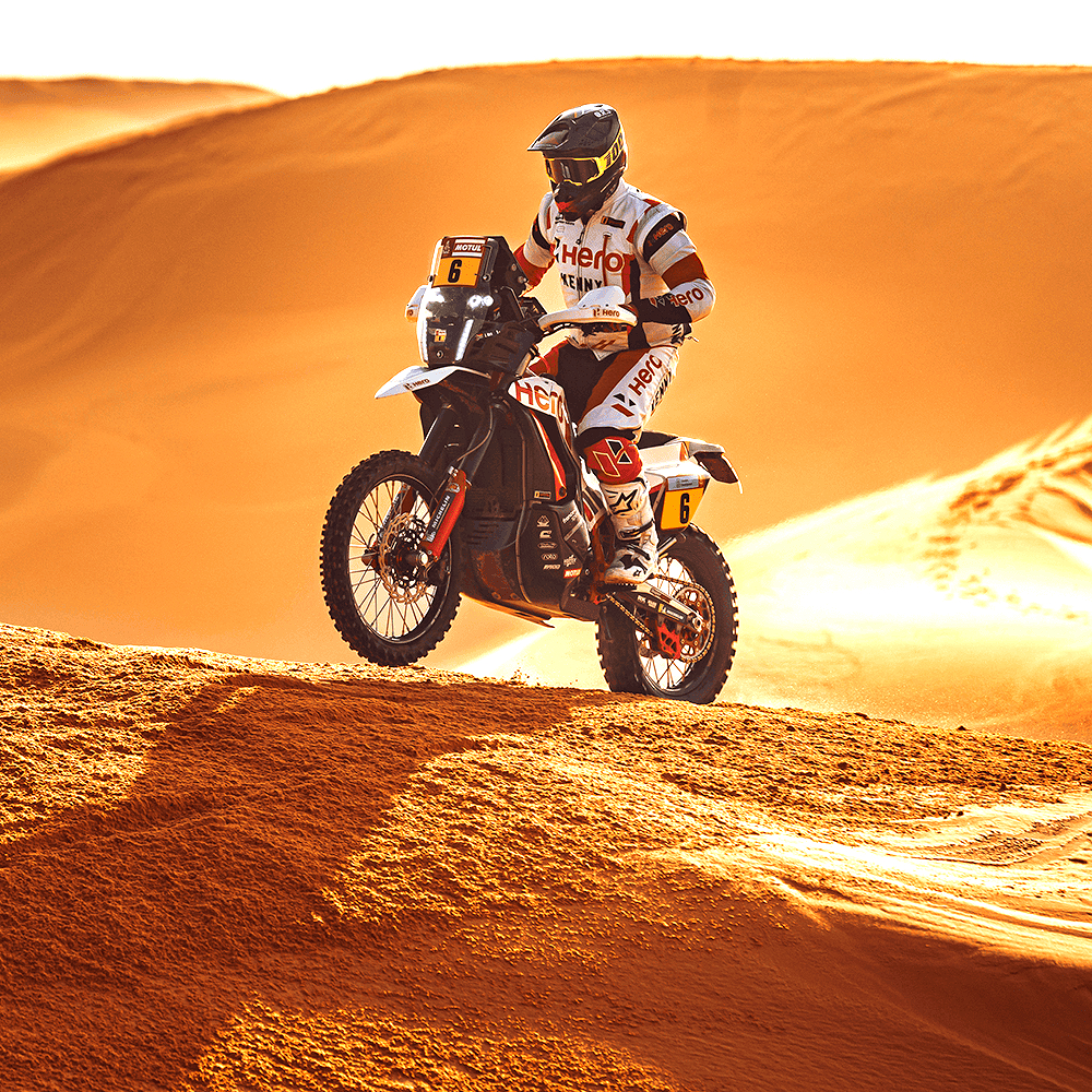 Hero MotoSports keeps momentum up in the looped Stage 9 of 2022 Dakar Hero MotoSports keeps momentum up in the looped Stage 9 of 2022 Dakar