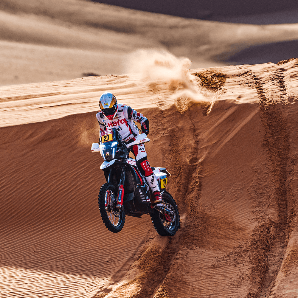 Hero MotoSports rider Joaquim Rodrigues finishes Stage 8 in the top 10 | 2022 Dakar Hero MotoSports rider Joaquim Rodrigues finishes Stage 8 in the top 10 | 2022 Dakar