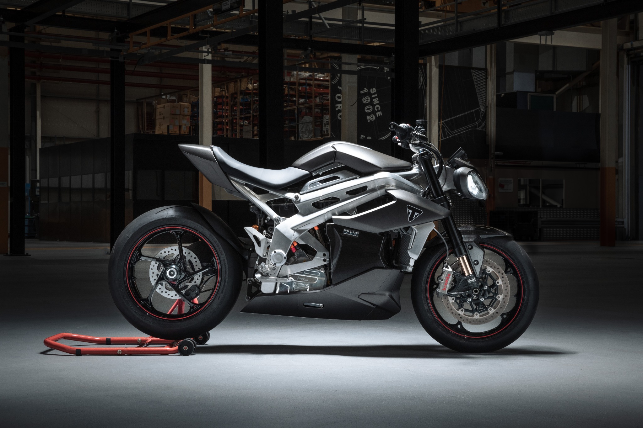 Triumph TE–1 prototype revealed in photographs Triumph TE–1 prototype revealed in photographs