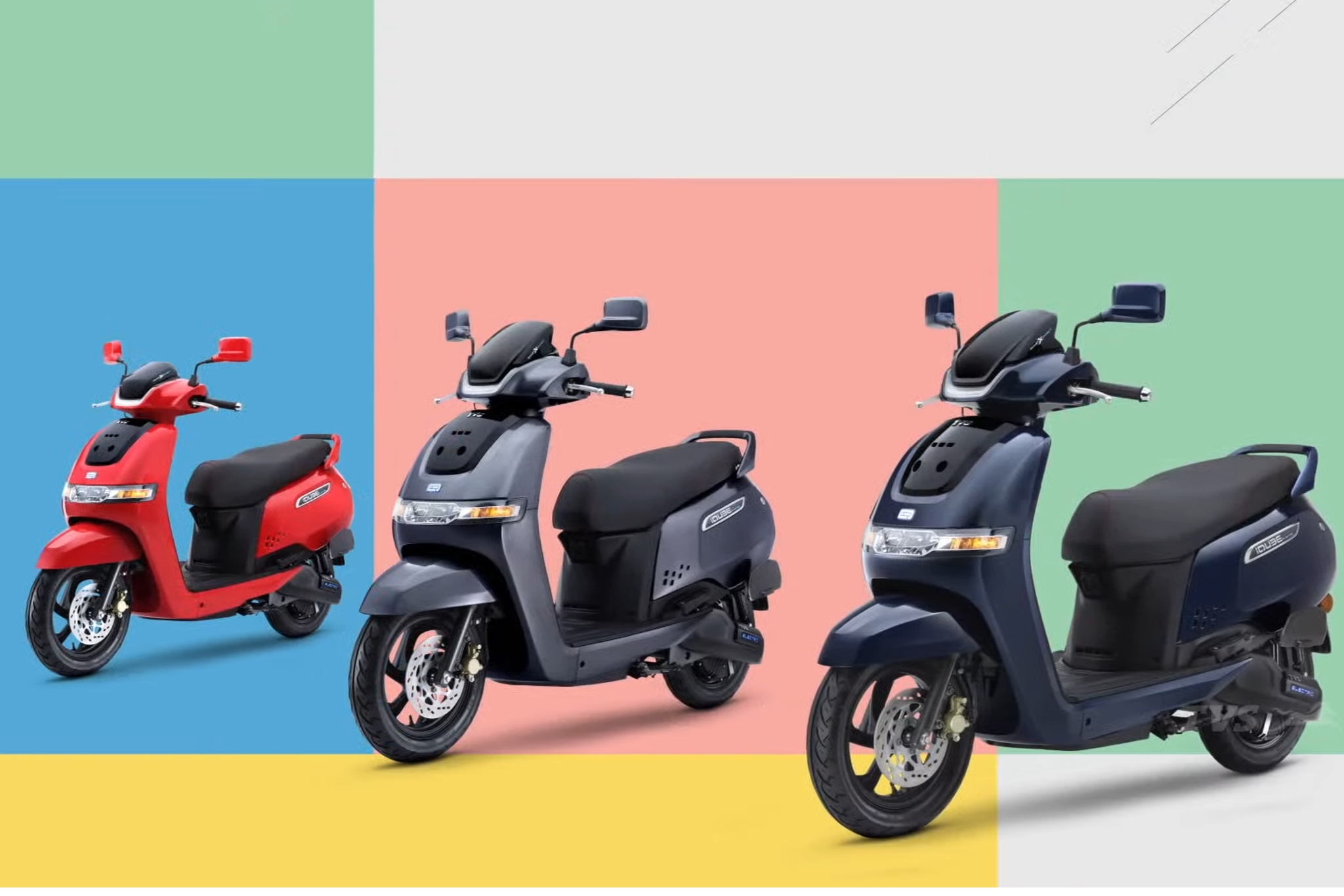 2022 TVS iQube launched with three variants, prices start at ₹98,564 2022 TVS iQube launched with three variants, prices start at ₹98,564