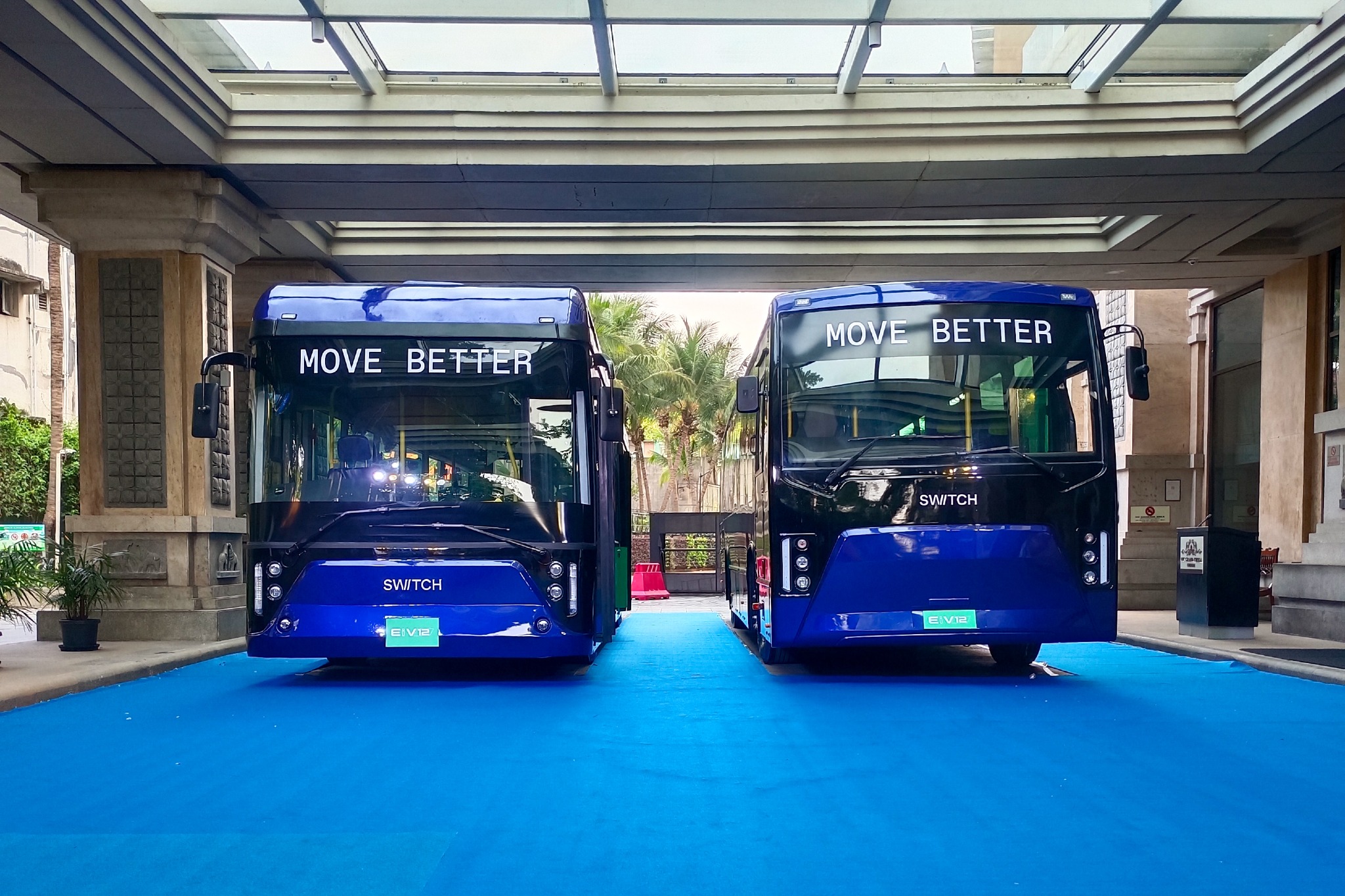 Ashok-Leyland owned Switch Mobility launches EiV 12 electric bus Ashok-Leyland owned Switch Mobility launches EiV 12 electric bus