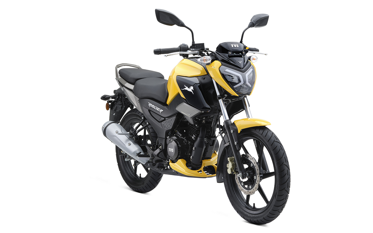 TVS Raider 125 launched with a five-inch TFT instrument cluster TVS Raider 125 launched with a five-inch TFT instrument cluster