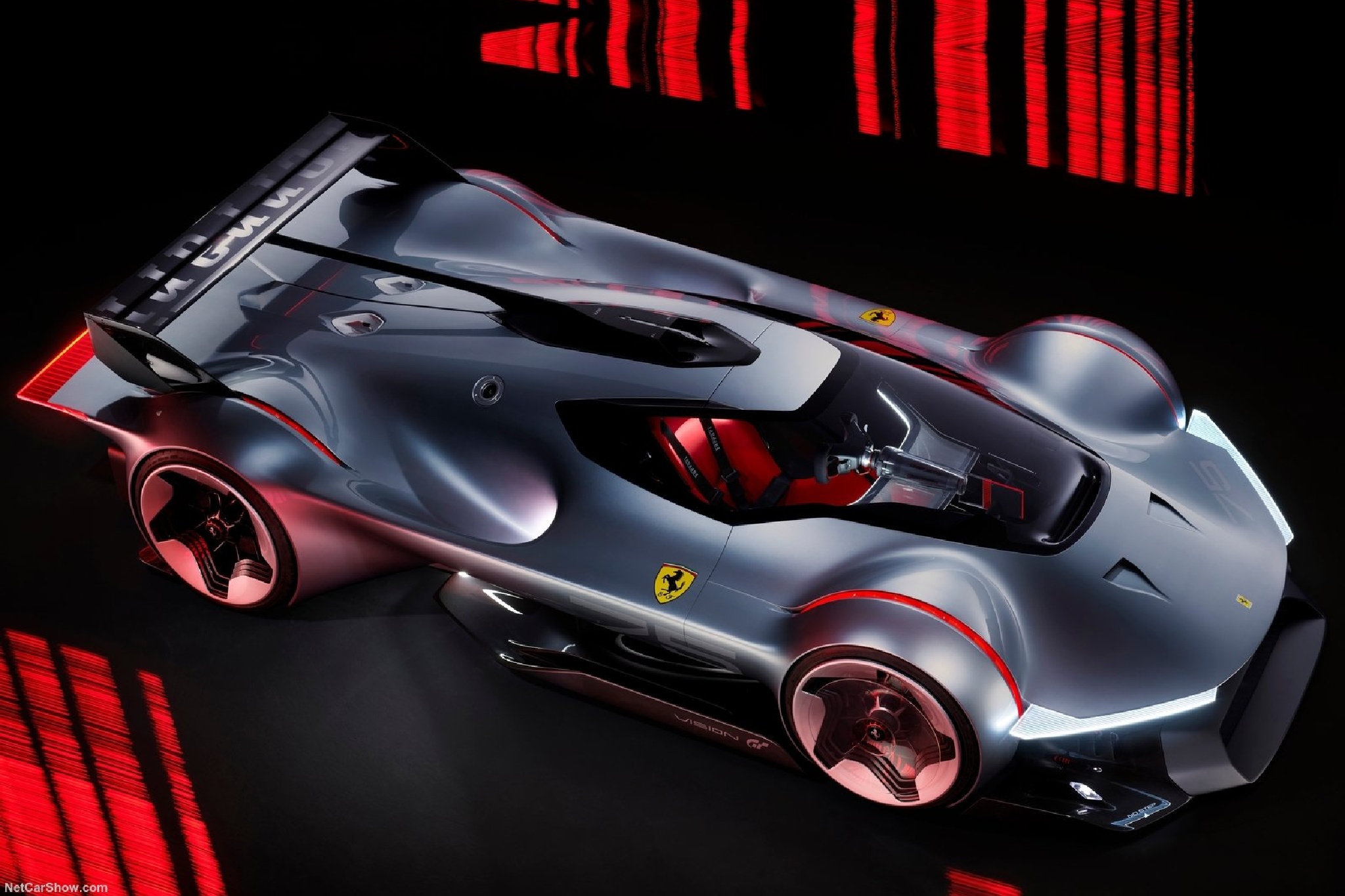 The Ferrari Vision Gran Turismo is a virtual monument The Ferrari Vision Gran Turismo is a virtual monument
