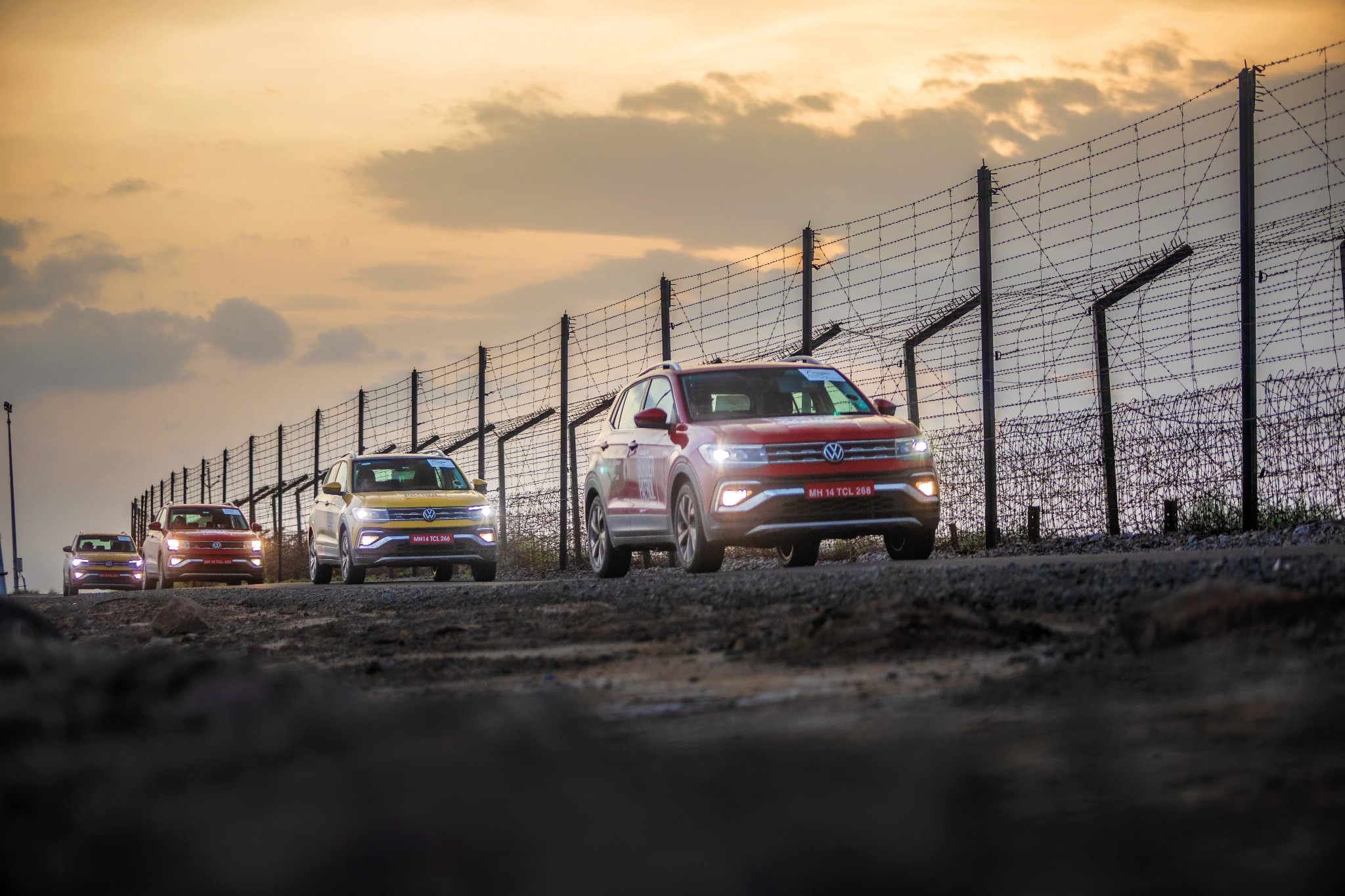 Volkswagen Border Patrol: Setting a national record with the Volkswagen Taigun! Volkswagen Border Patrol: Setting a national record with the Volkswagen Taigun!