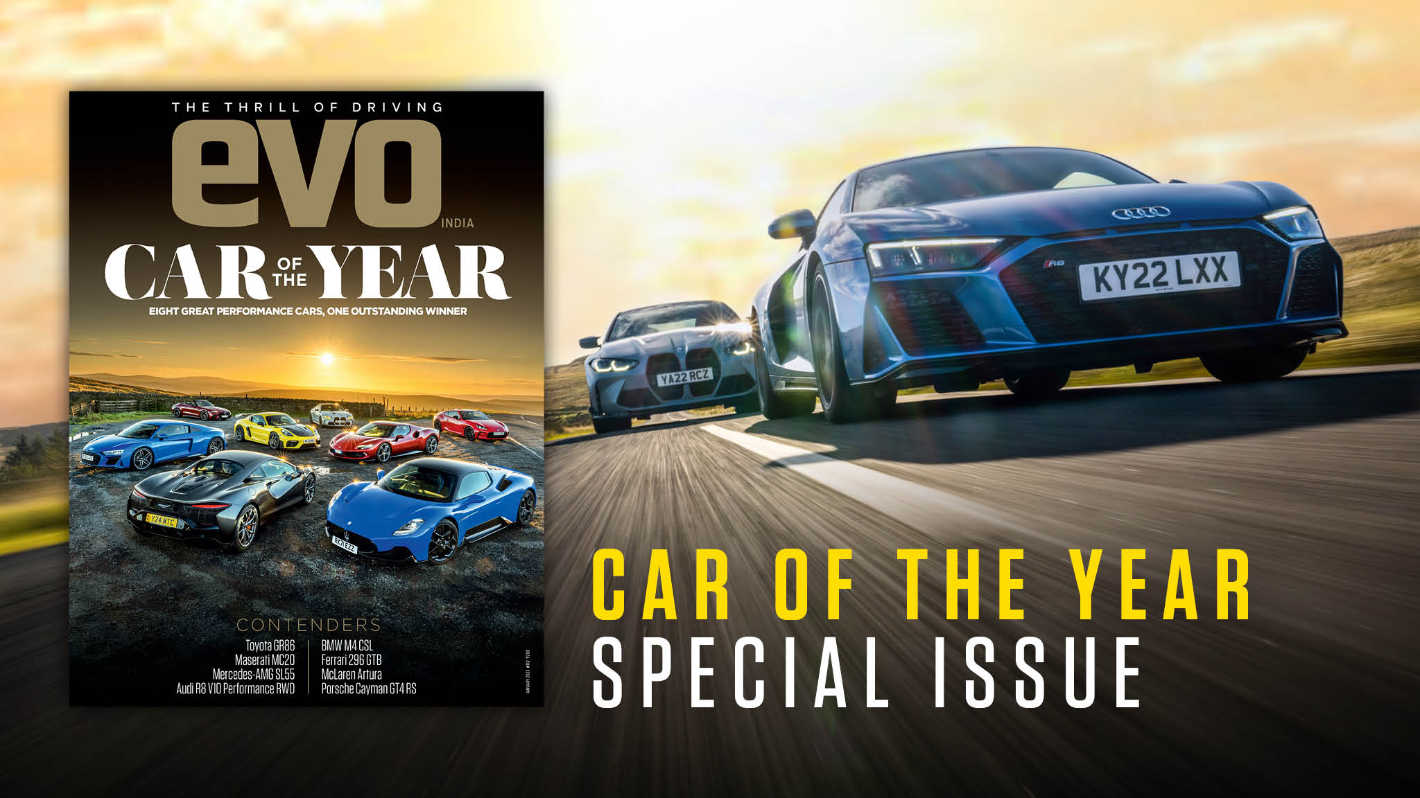 January 2023 issue of evo India is headlined by evo Car of the Year awards January 2023 issue of evo India is headlined by evo Car of the Year awards