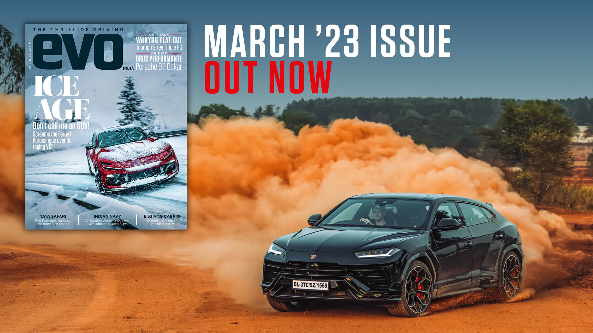 Ferrari’s first-ever SUV – the Purosangue headlines the March 2023 issue of evo India Ferrari’s first-ever SUV – the Purosangue headlines the March 2023 issue of evo India