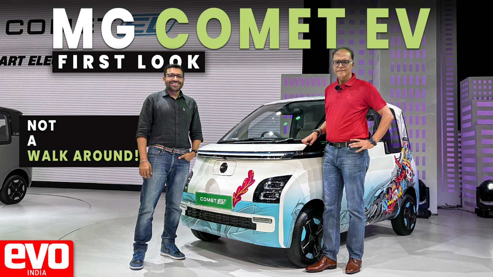 MG Comet EV | First Look | India’s smallest car MG Comet EV | First Look | India’s smallest car