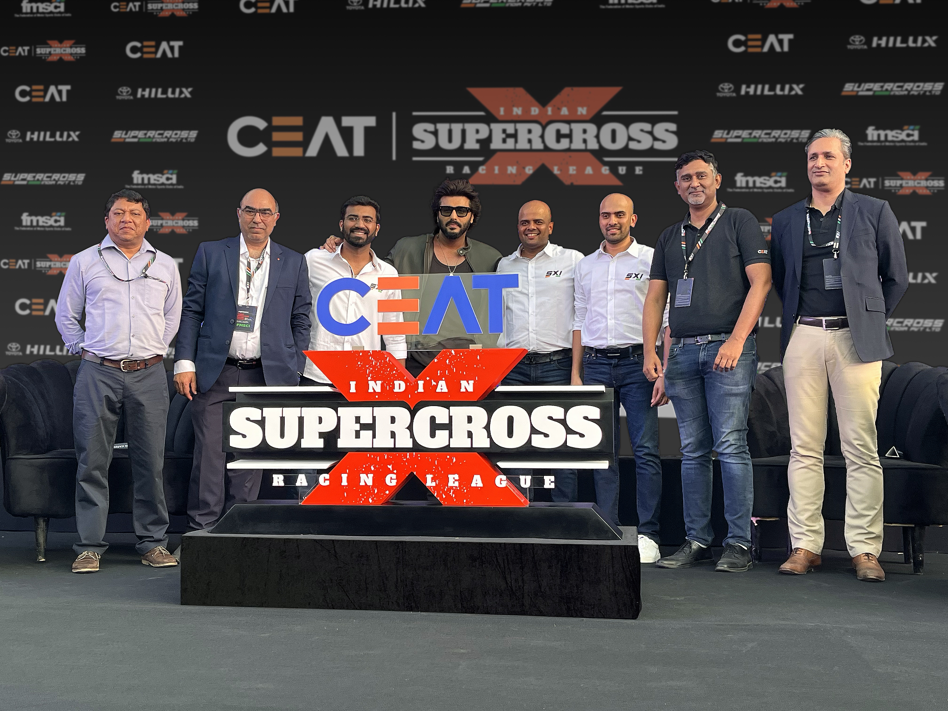 CEAT Indian Supercross Racing League, the worlds first franchise-based racing league, launched CEAT Indian Supercross Racing League, the worlds first franchise-based racing league, launched