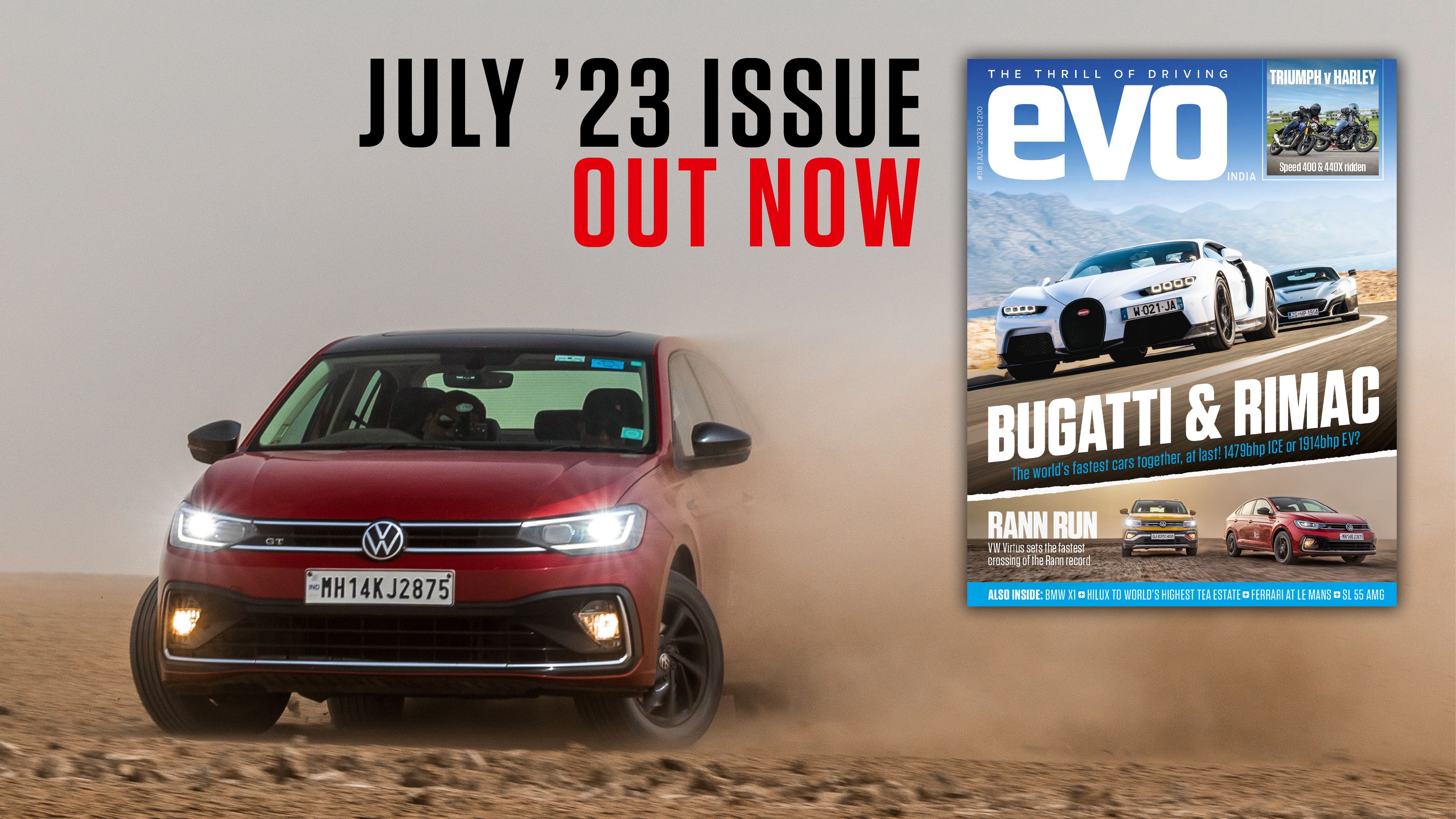 Bugatti Chiron Super Sport meets the Rimac Nevera in the July 2023 issue of evo India Bugatti Chiron Super Sport meets the Rimac Nevera in the July 2023 issue of evo India