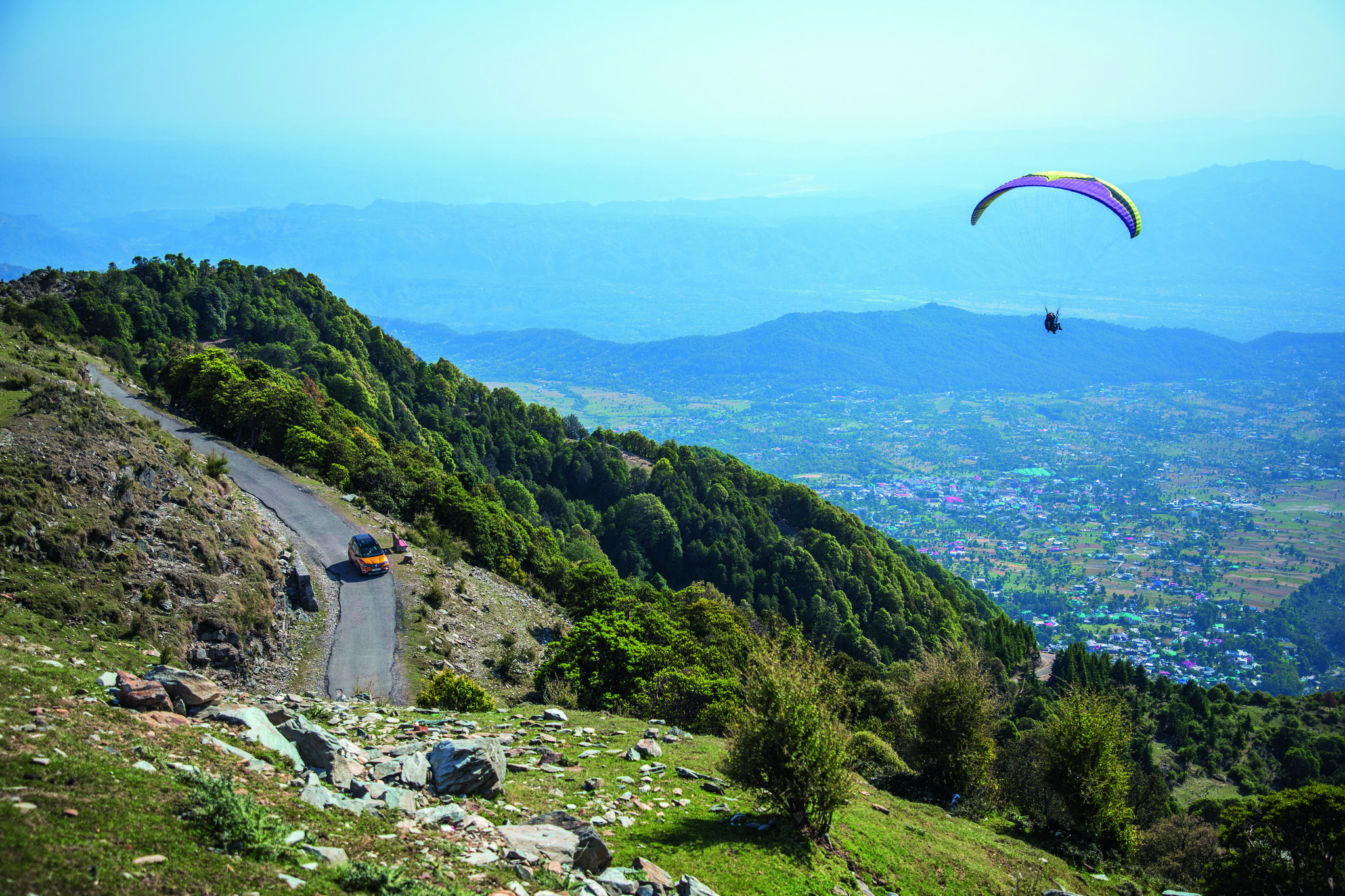 Up and away | Adventure Sports with Renault Triber | Chapter 2: Paragliding Up and away | Adventure Sports with Renault Triber | Chapter 2: Paragliding
